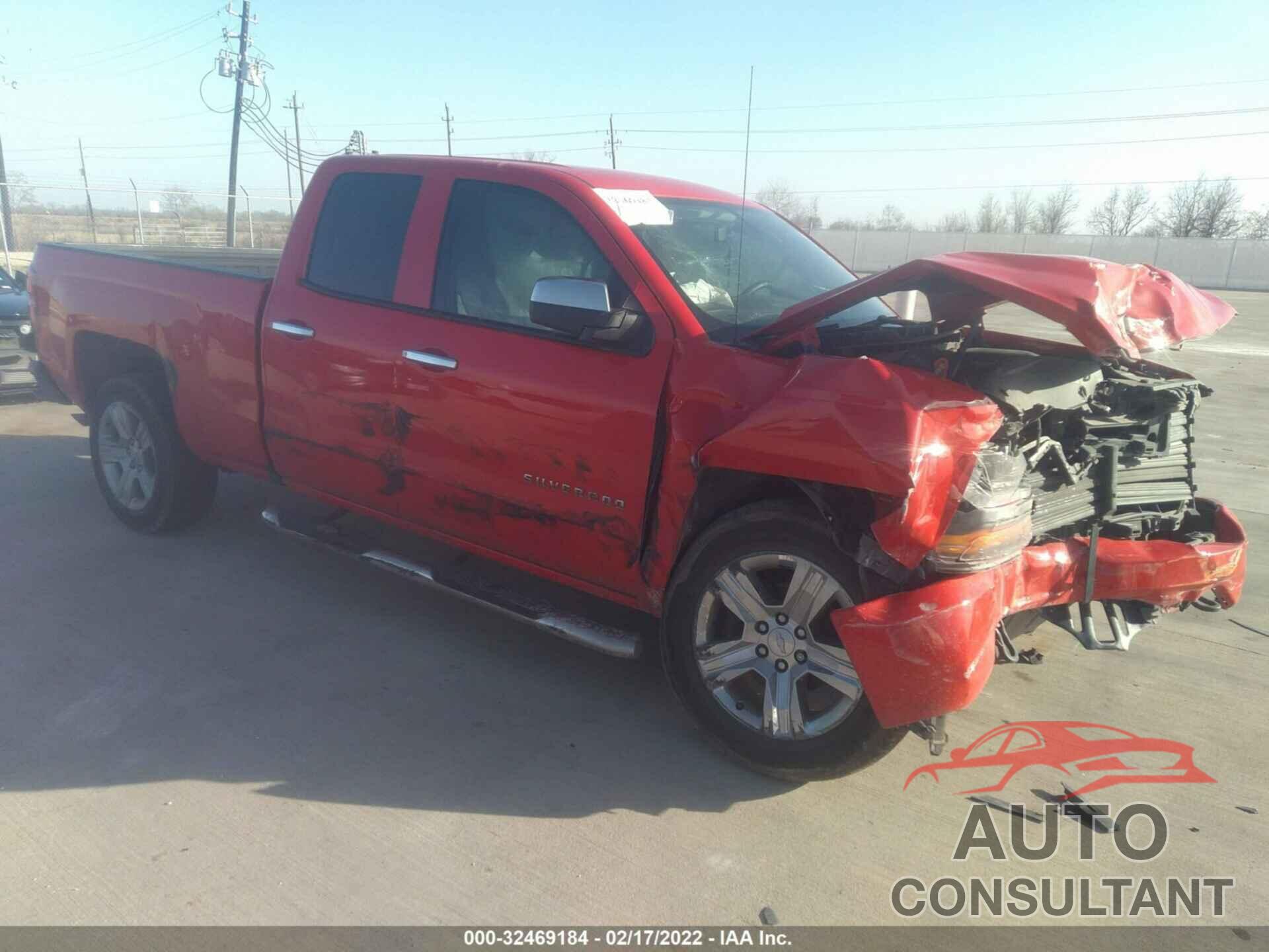CHEVROLET SILVERADO 1500 2017 - 1GCRCPEC7HZ340389