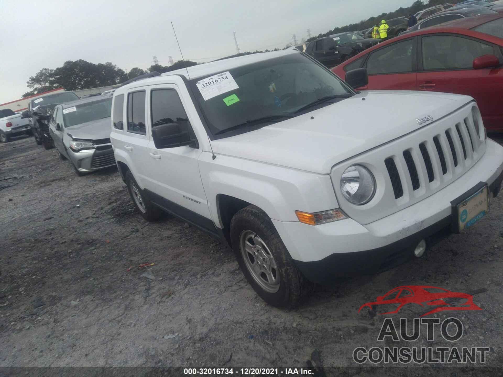 JEEP PATRIOT 2016 - 1C4NJPBA3GD670274