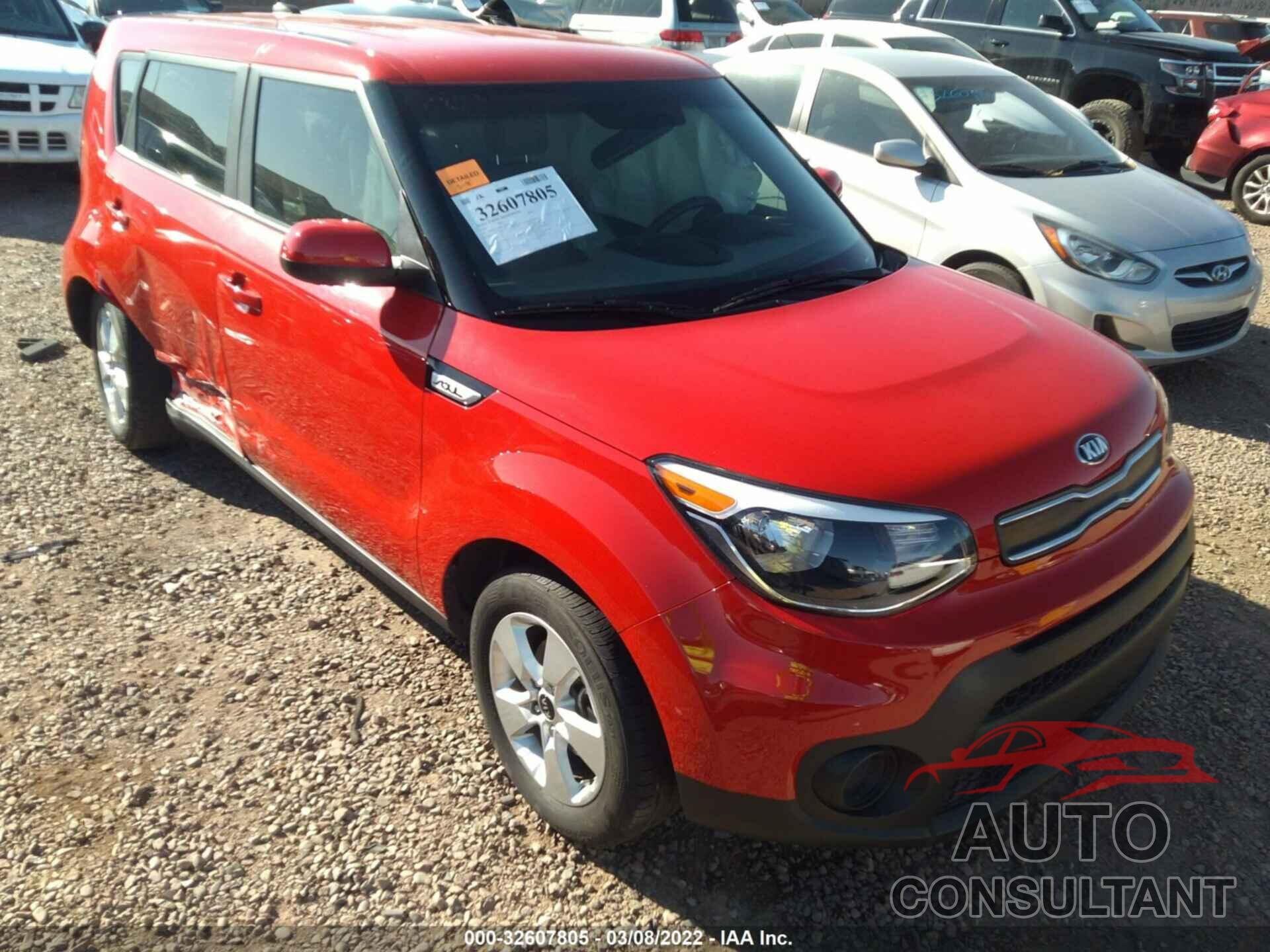 KIA SOUL 2019 - KNDJN2A26K7005764