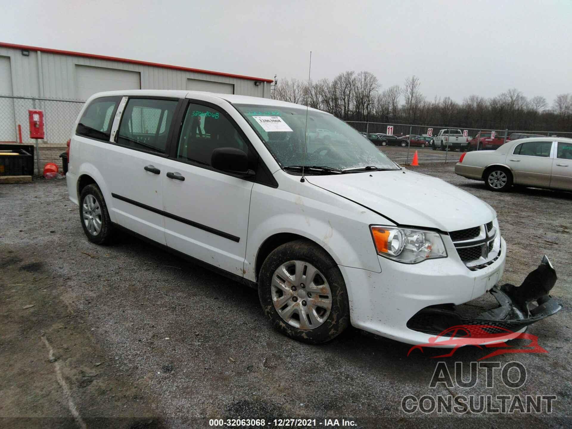 DODGE GRAND CARAVAN 2016 - 2C4RDGBG6GR196962