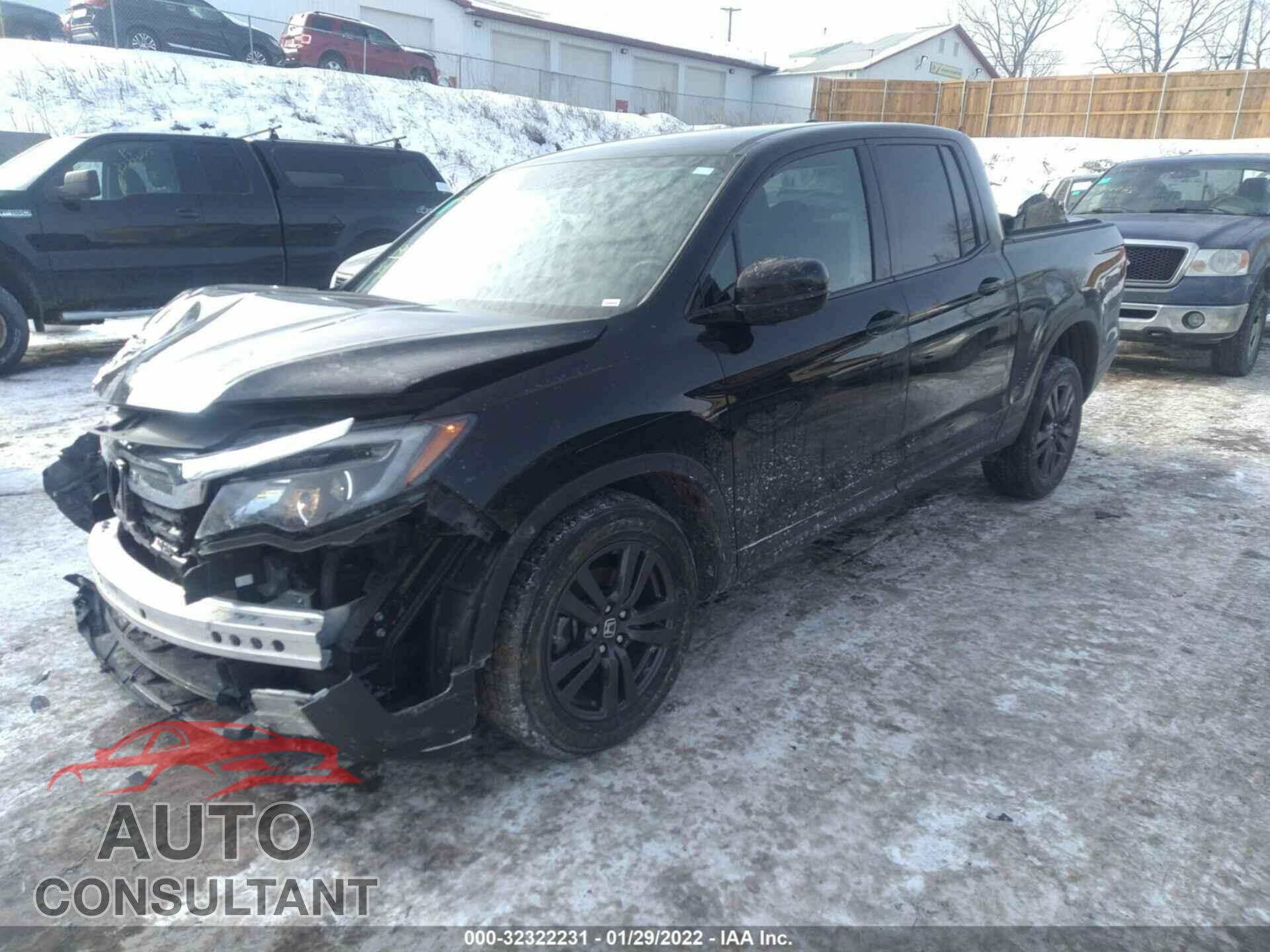 HONDA RIDGELINE 2019 - 5FPYK3F16KB047768