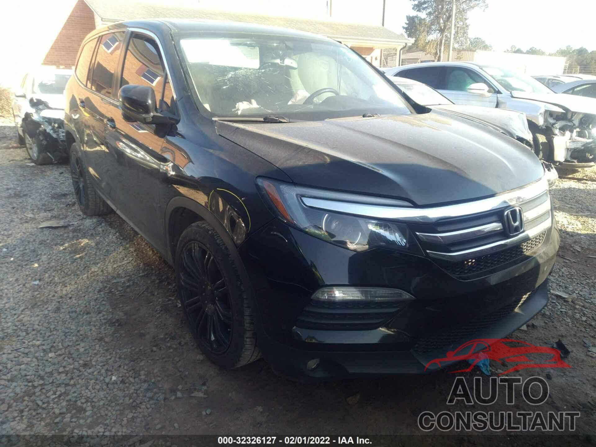 HONDA PILOT 2016 - 5FNYF5H57GB059895