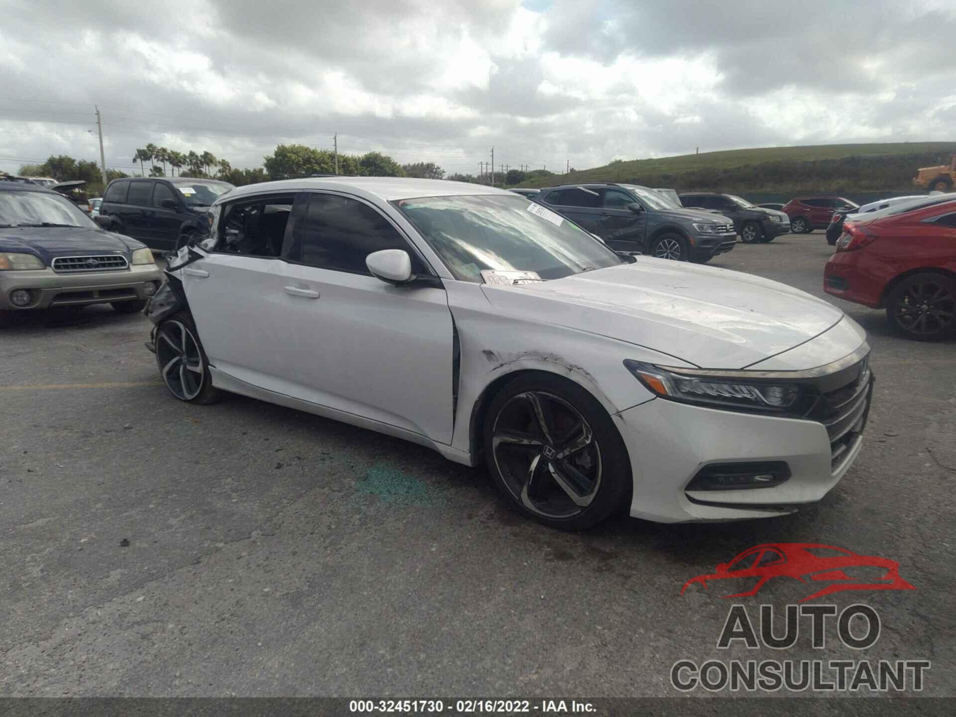 HONDA ACCORD SEDAN 2019 - 1HGCV1F33KA072315