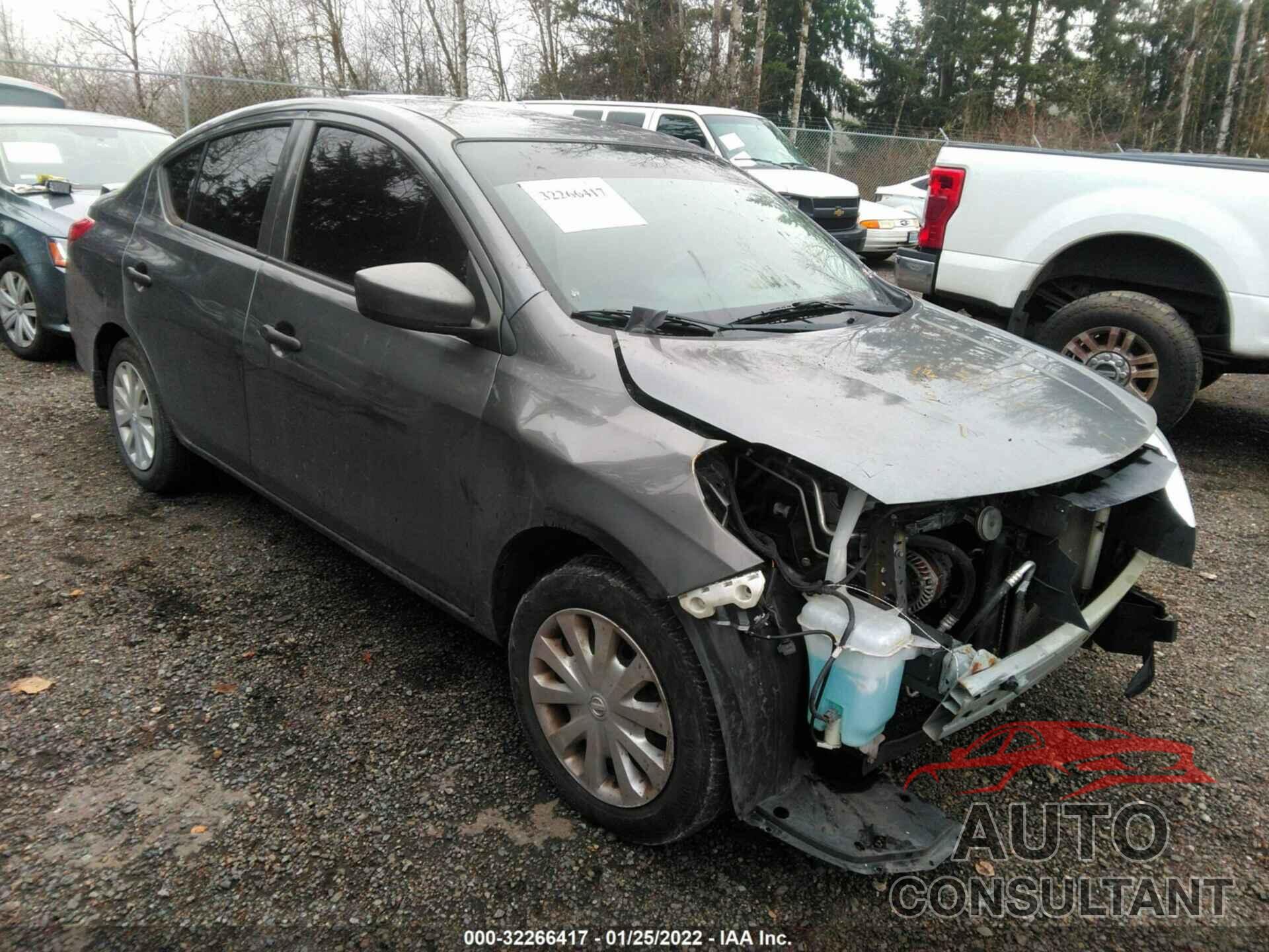 NISSAN VERSA 2016 - 3N1CN7AP9GL904707