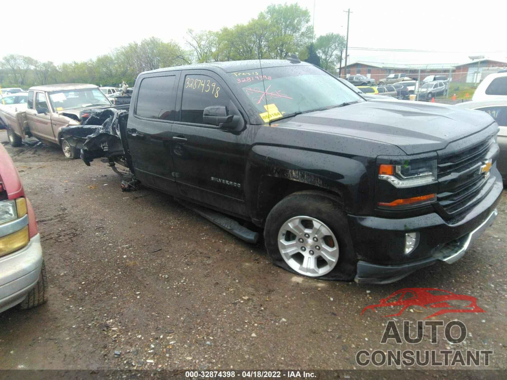 CHEVROLET SILVERADO 1500 2018 - 3GCUKREC3JG509175