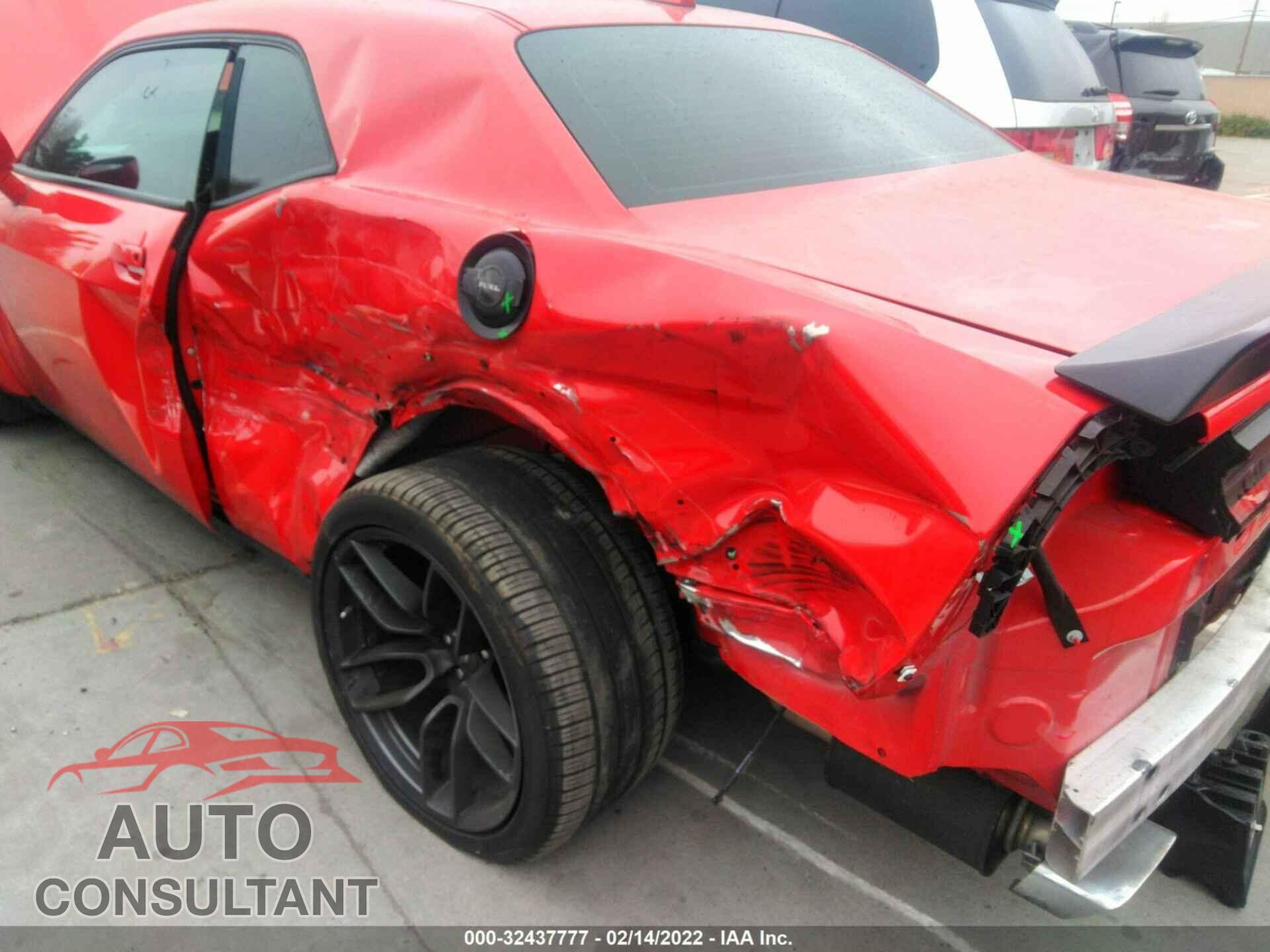 DODGE CHALLENGER 2019 - 2C3CDZFJ2KH625671