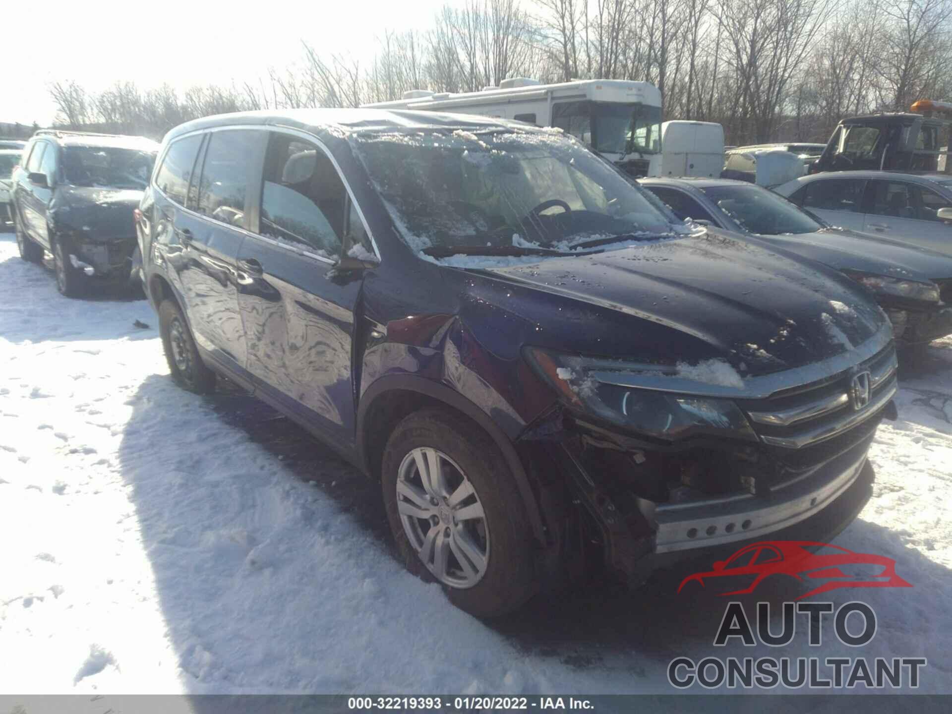 HONDA PILOT 2018 - 5FNYF6H11JB027406