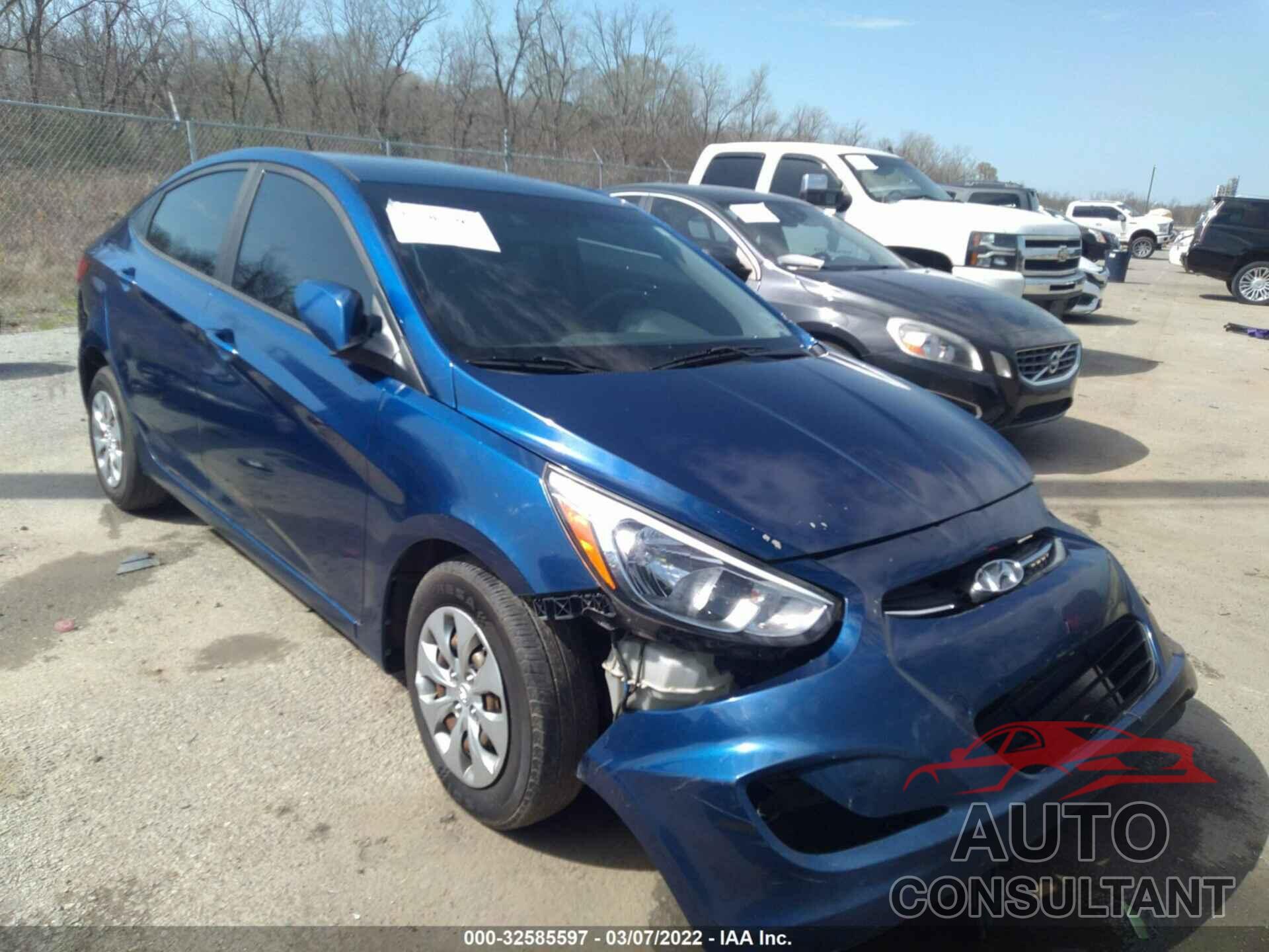 HYUNDAI ACCENT 2017 - KMHCT4AE3HU213451