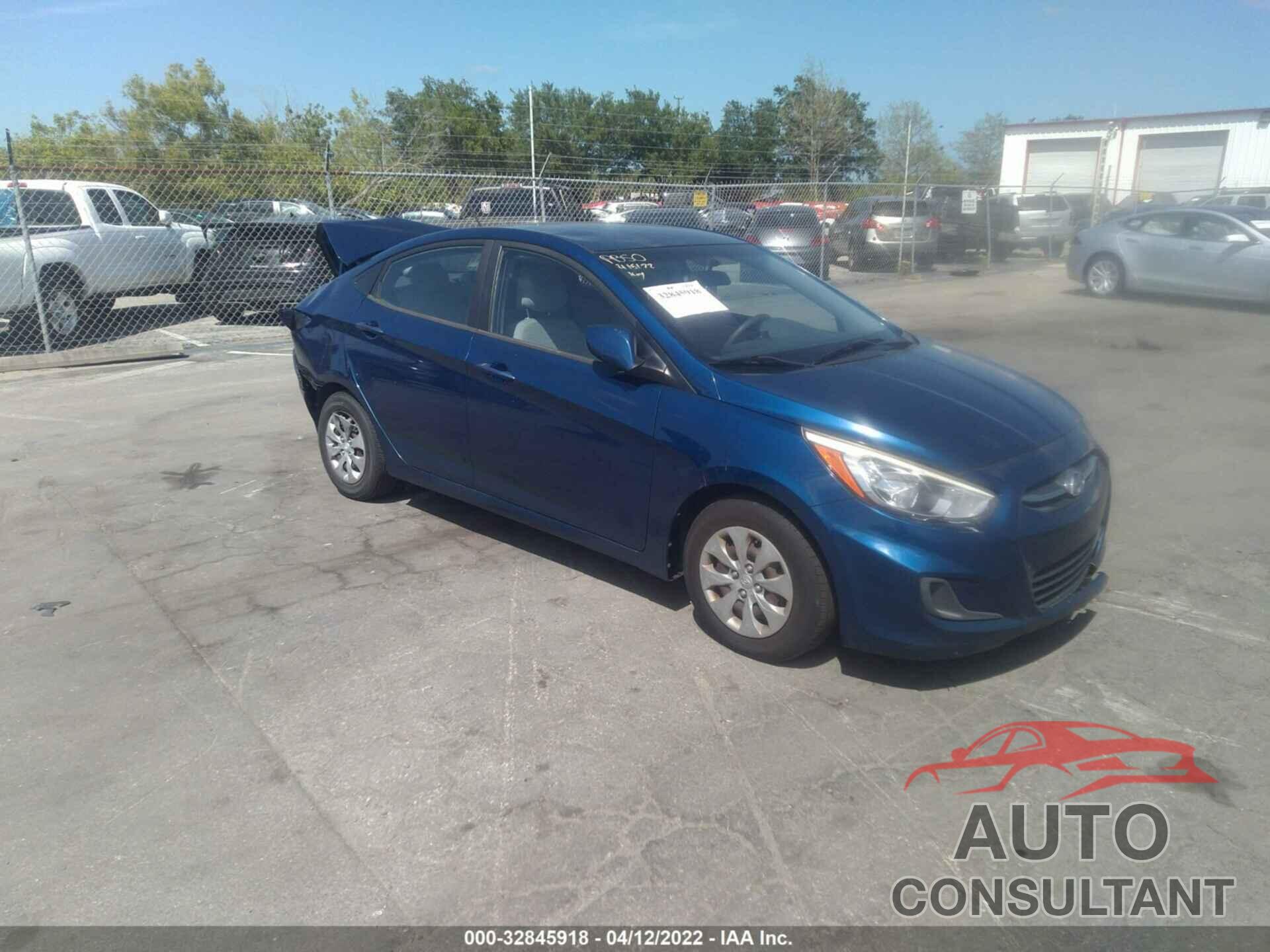 HYUNDAI ACCENT 2016 - KMHCT4AE4GU947420