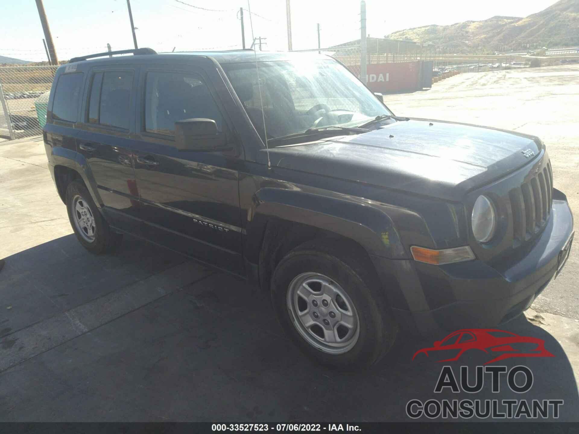 JEEP PATRIOT 2016 - 1C4NJRBB5GD509560