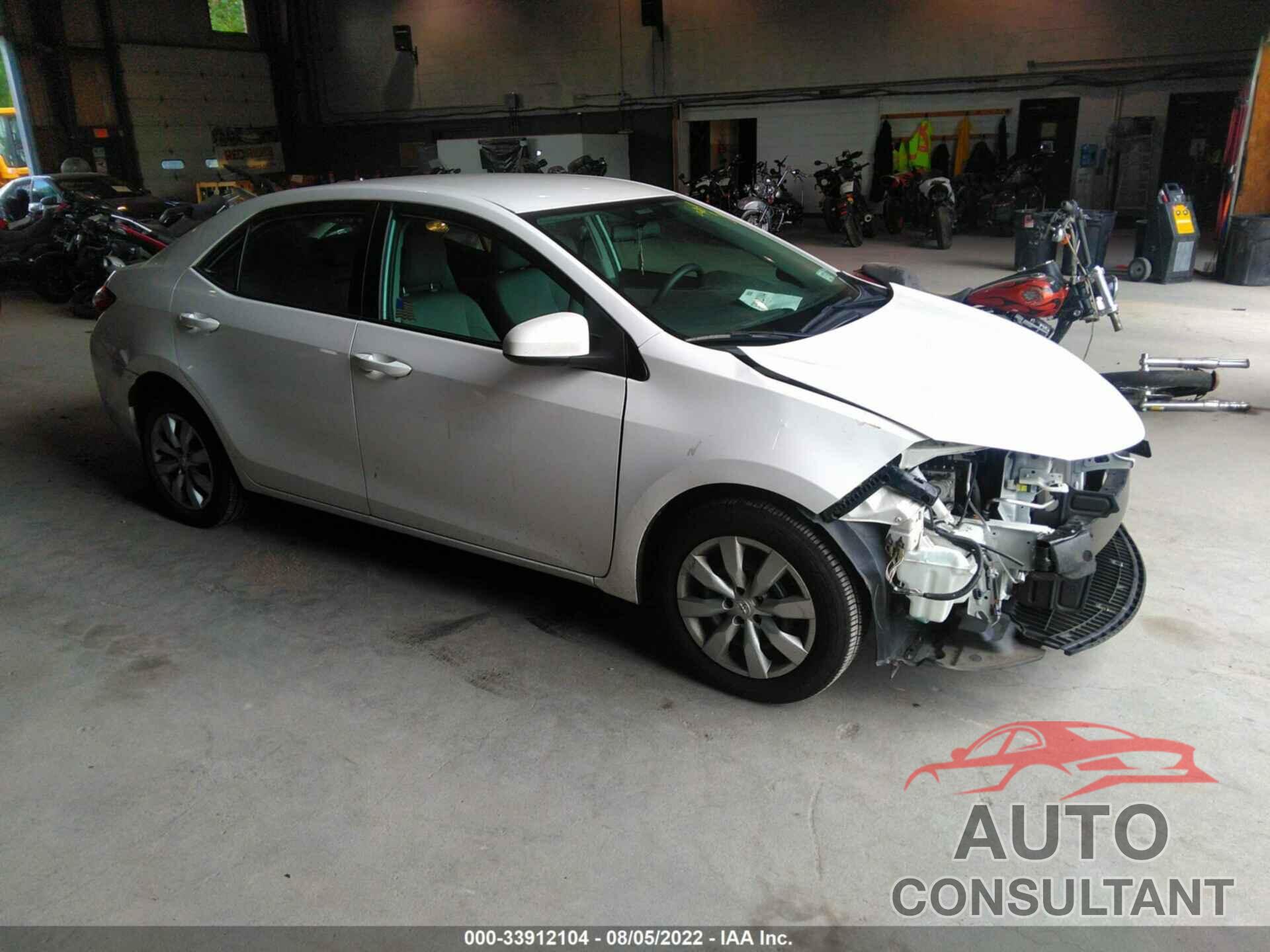 TOYOTA COROLLA 2016 - 2T1BURHE3GC582659