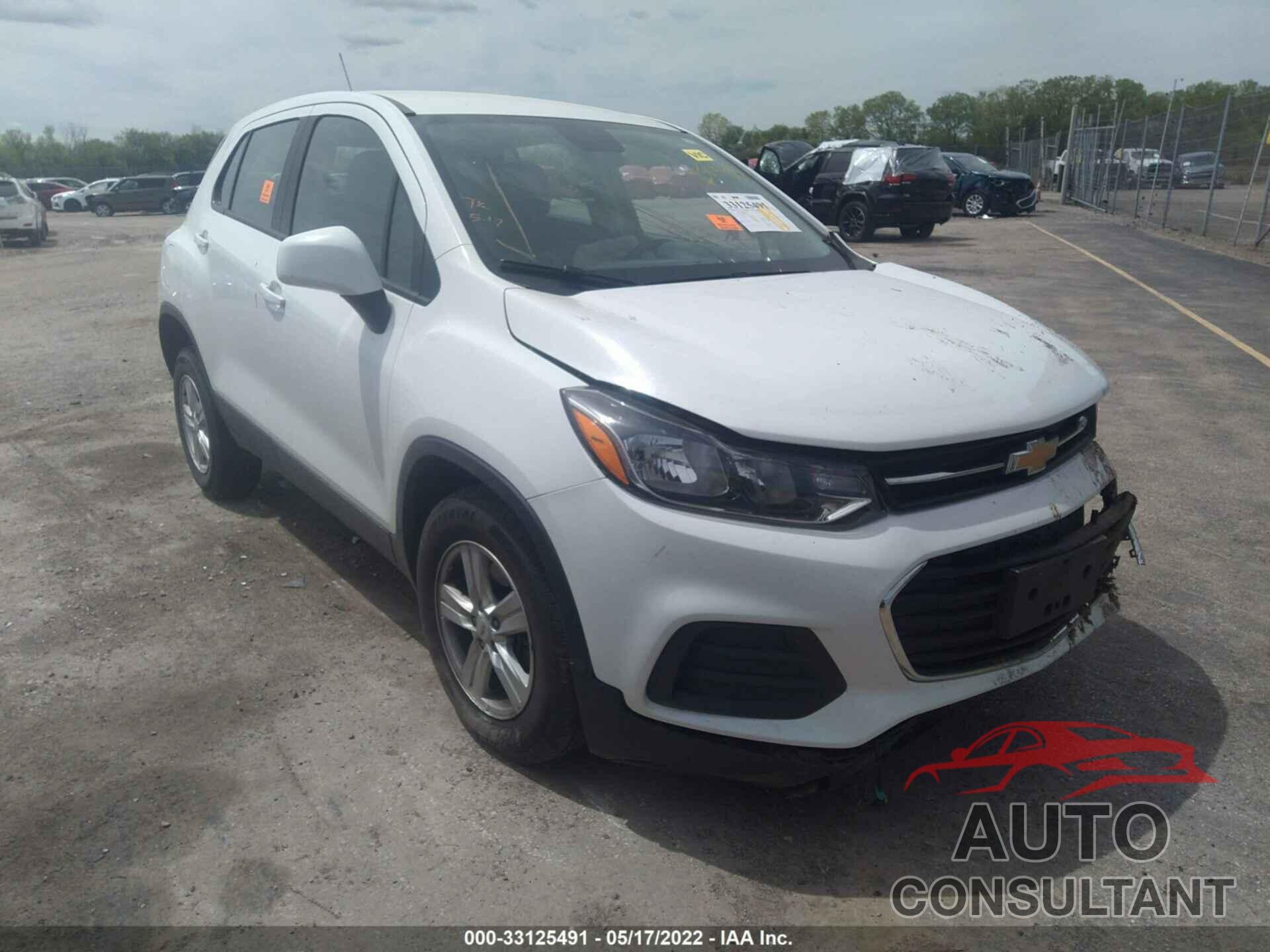 CHEVROLET TRAX 2017 - KL7CJNSB1HB235896