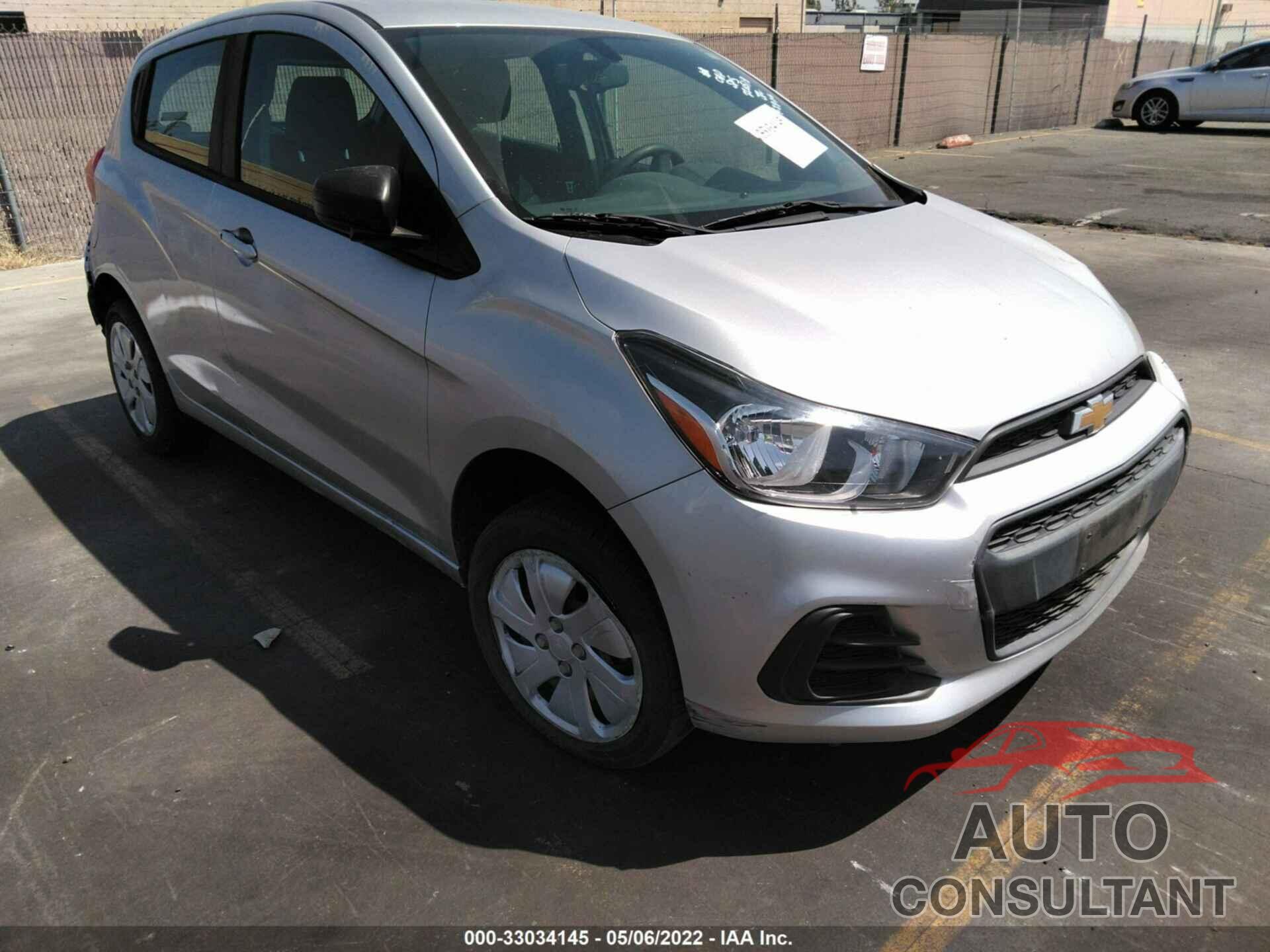 CHEVROLET SPARK 2017 - KL8CB6SA9HC801268