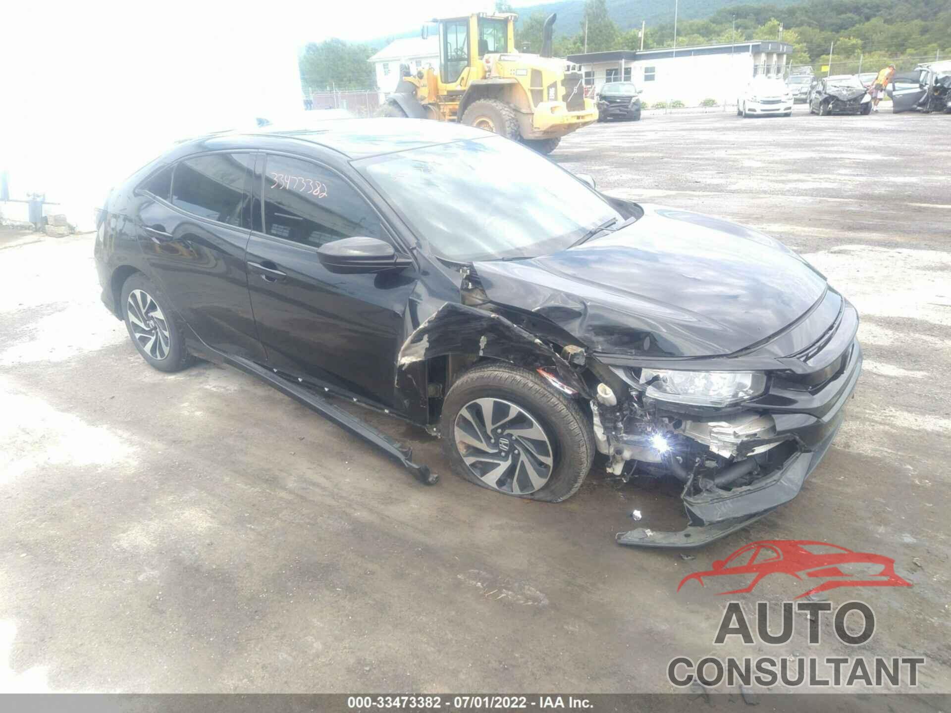 HONDA CIVIC HATCHBACK 2017 - SHHFK7H21HU403192