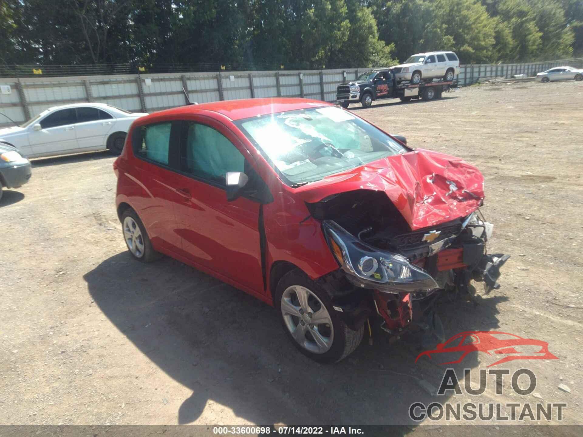 CHEVROLET SPARK 2021 - KL8CB6SA3MC739201