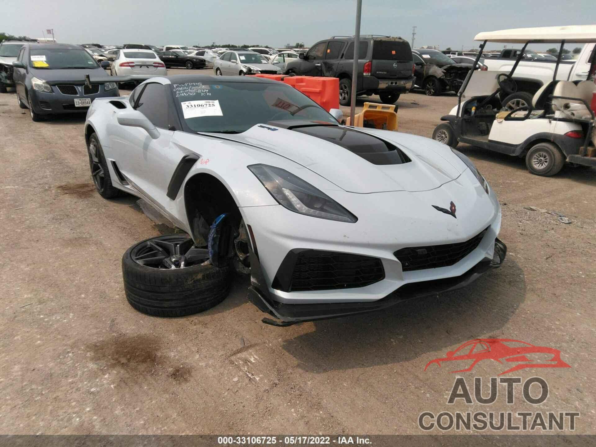 CHEVROLET CORVETTE 2019 - 1G1Y52D97K5802262