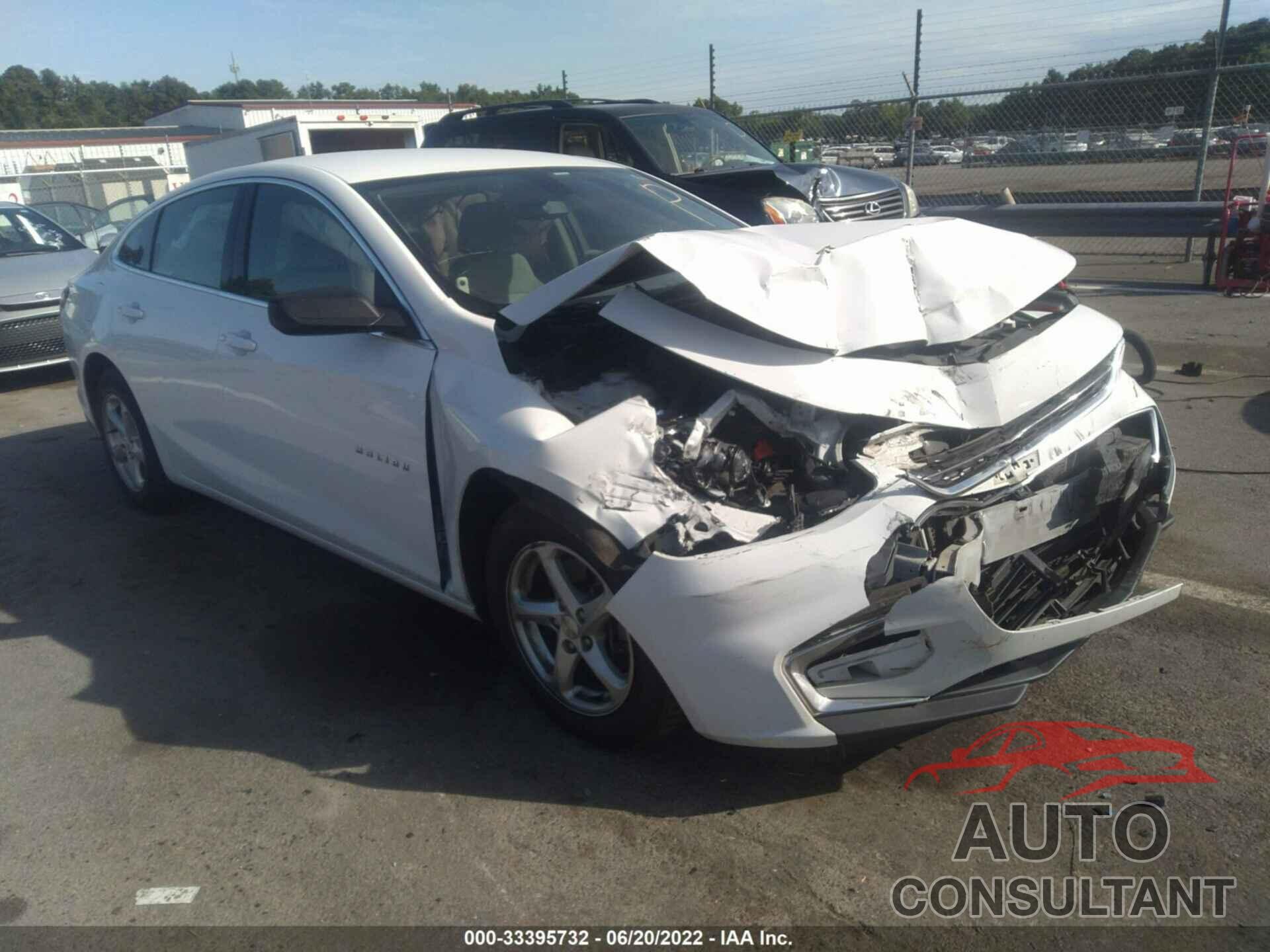 CHEVROLET MALIBU 2017 - 1G1ZC5ST4HF227065