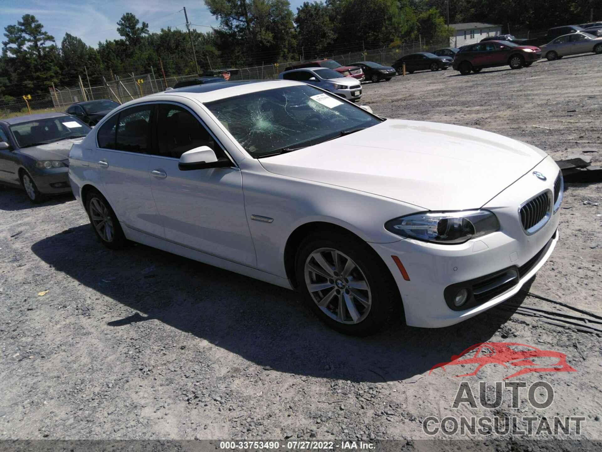 BMW 5 SERIES 2016 - WBA5A5C5XGD526871