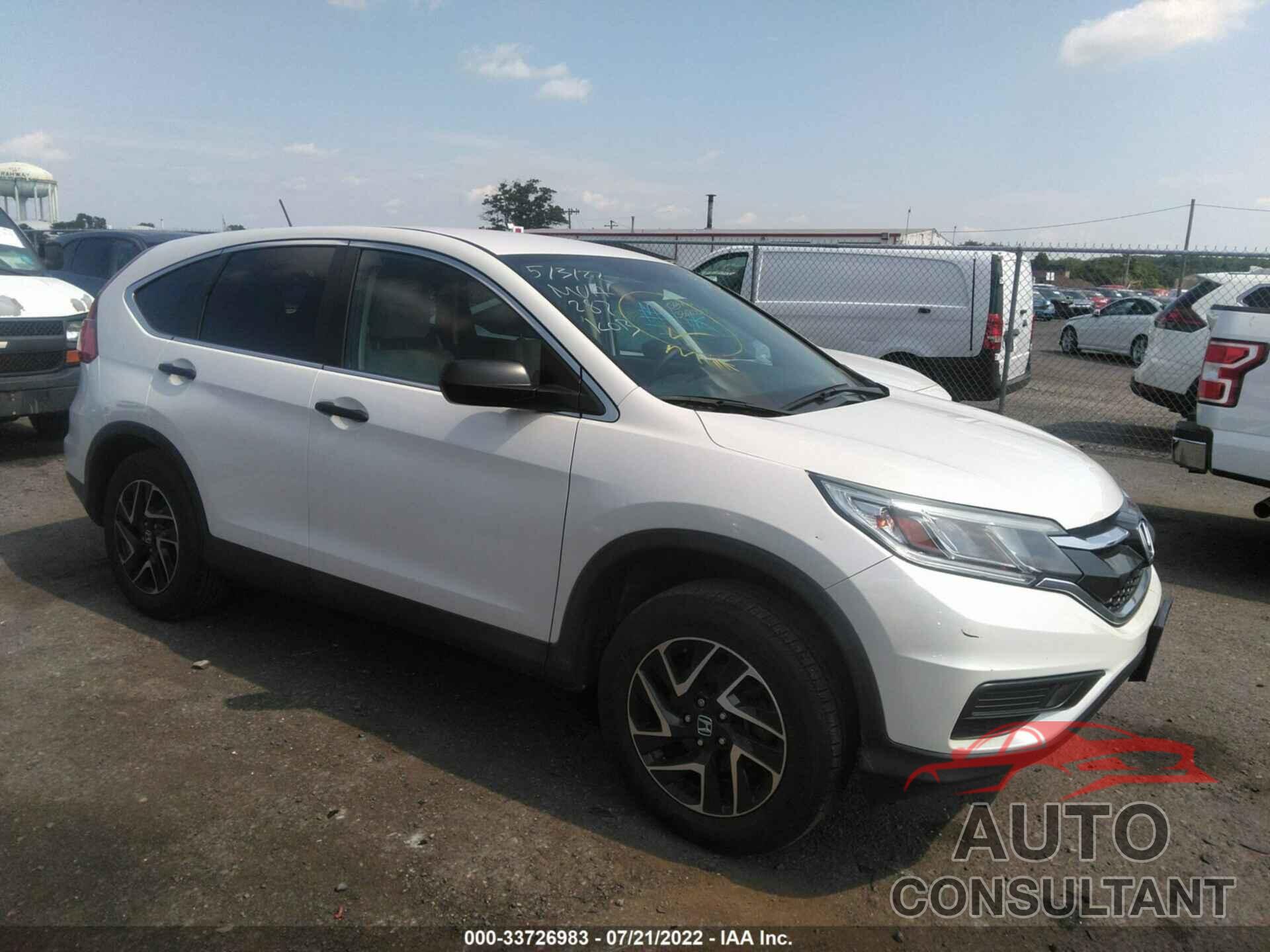 HONDA CR-V 2016 - 5J6RM4H49GL085935