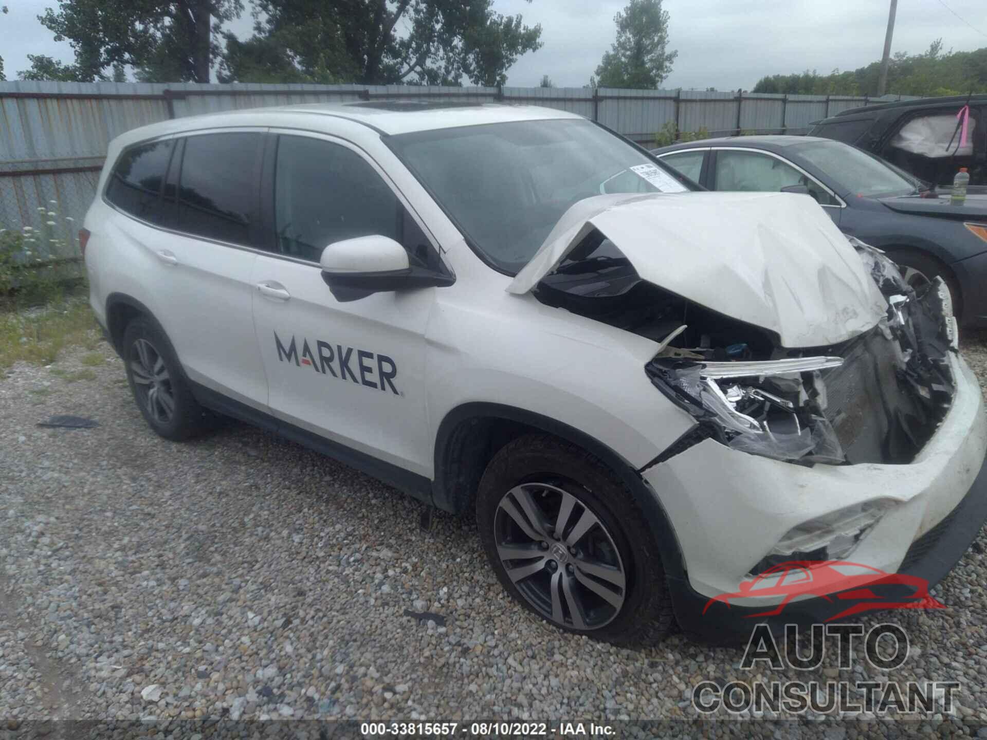 HONDA PILOT 2018 - 5FNYF6H57JB040261
