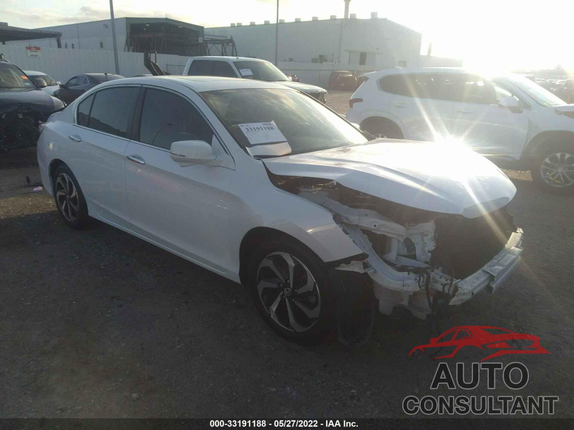 HONDA ACCORD SEDAN 2016 - 1HGCR2F76GA208618