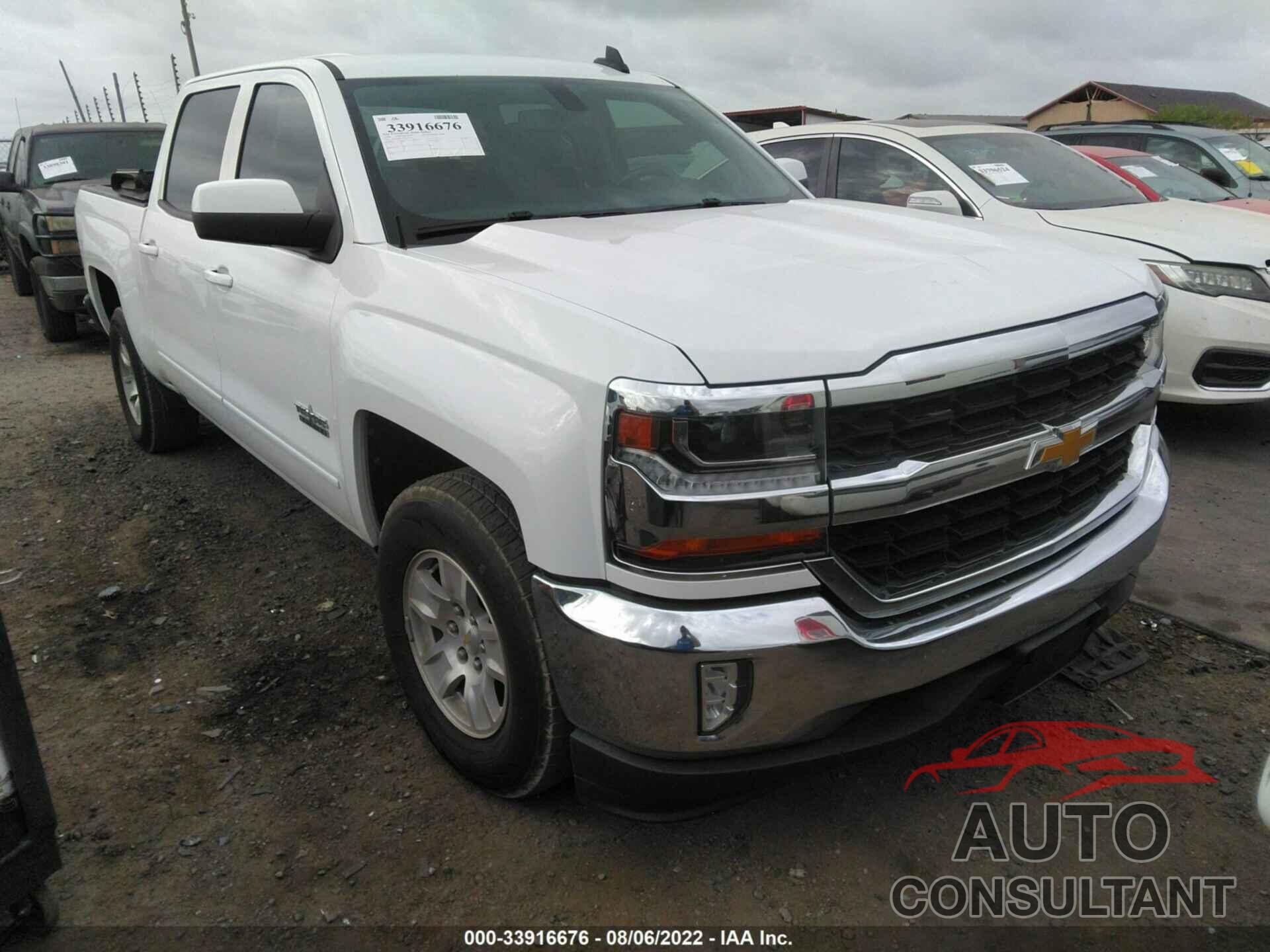 CHEVROLET SILVERADO 1500 2018 - 3GCUCRER5JG295176