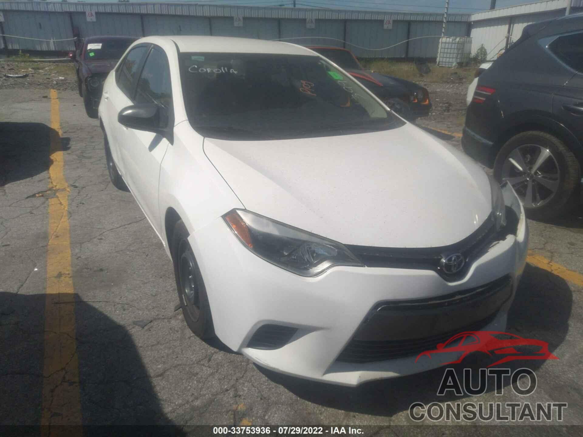 TOYOTA COROLLA 2016 - 5YFBURHEXGP433990