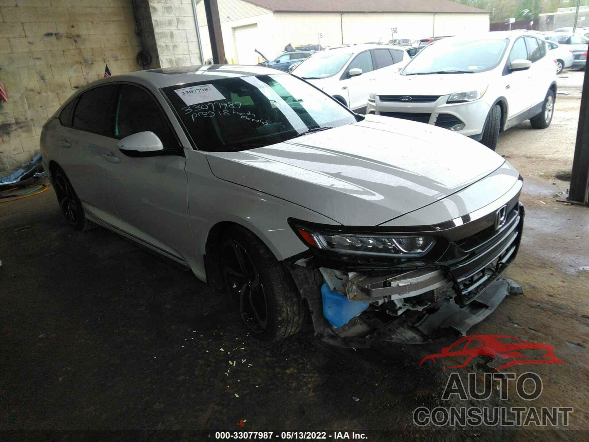 HONDA ACCORD SEDAN 2018 - 1HGCV1F37JA801382