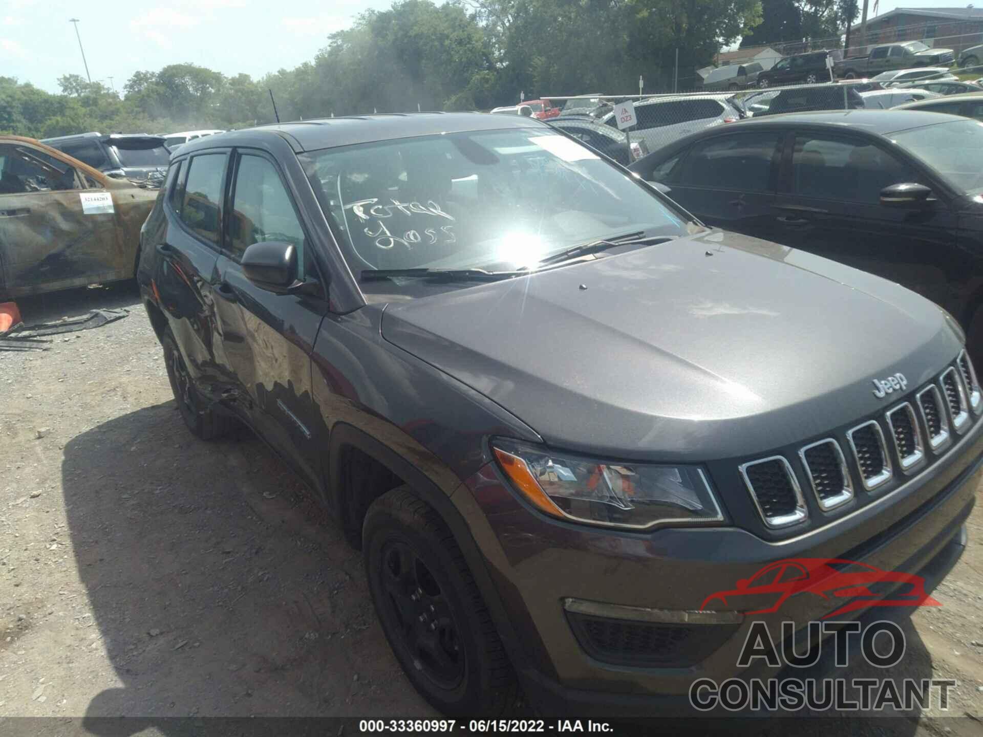 JEEP COMPASS 2019 - 3C4NJDAB8KT799428