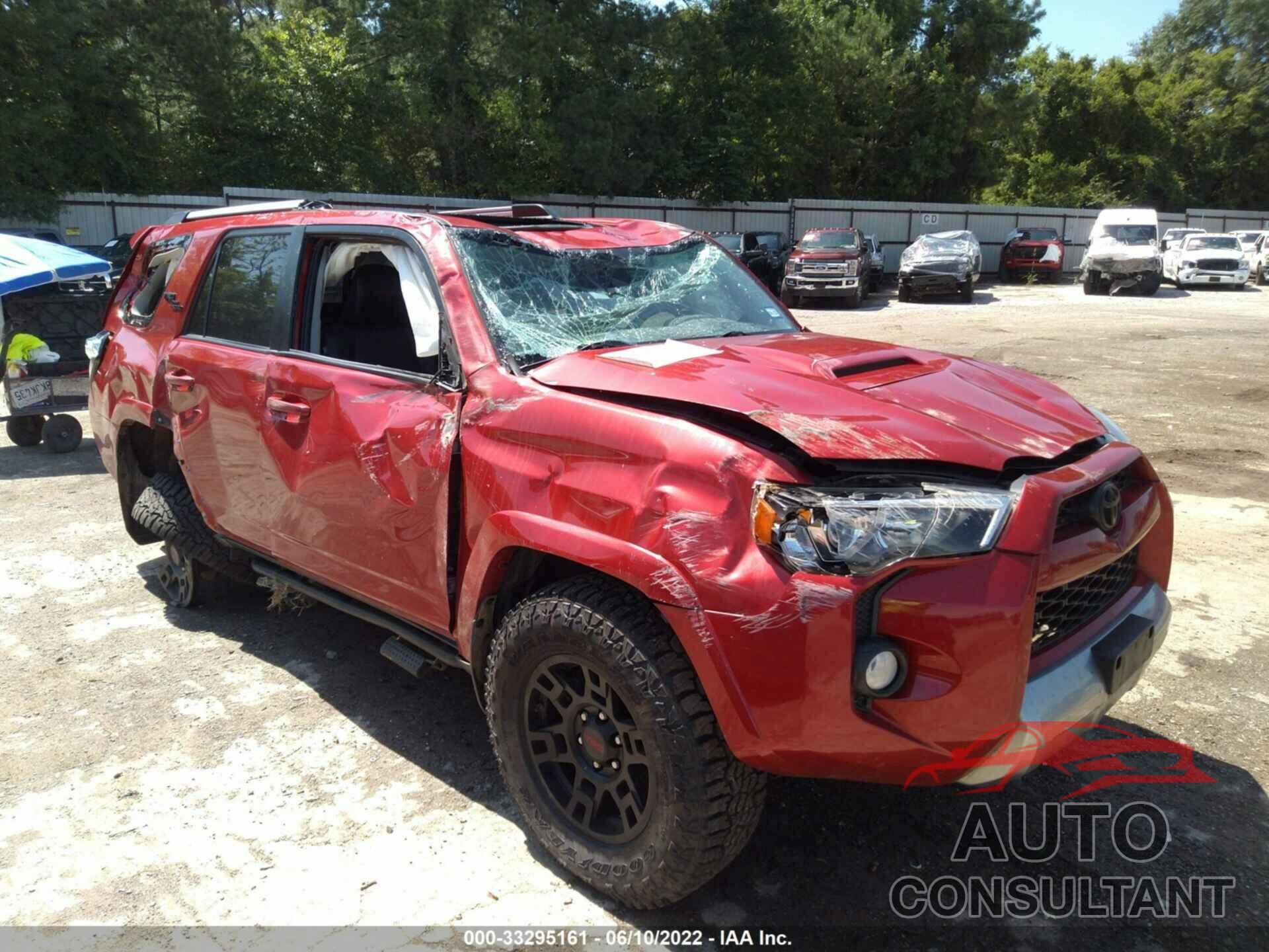 TOYOTA 4RUNNER 2018 - JTEBU5JR0J5581569