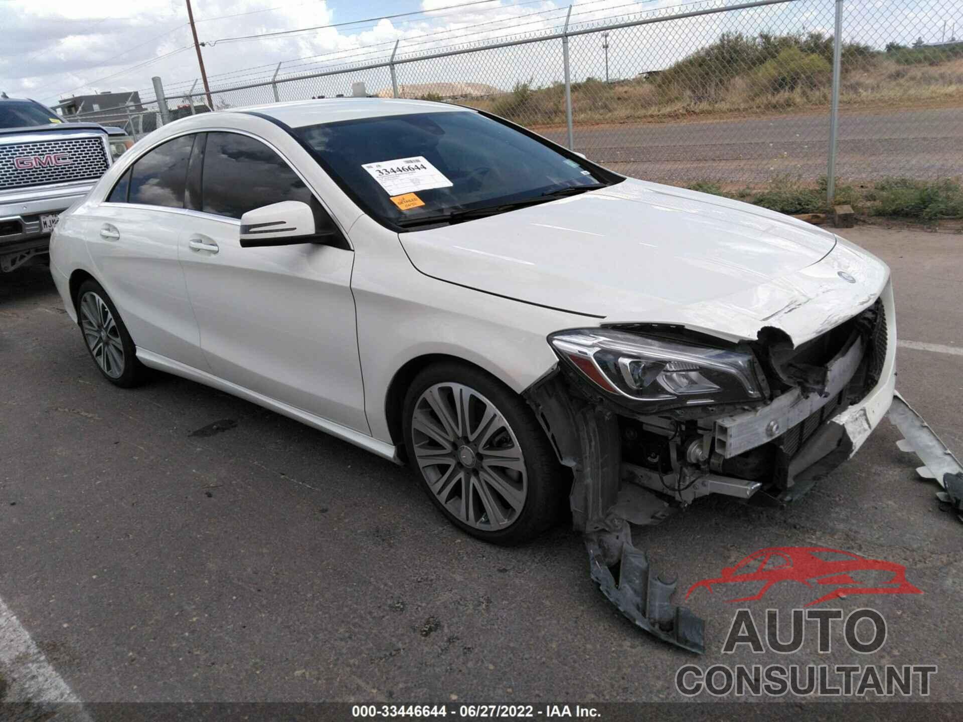 MERCEDES-BENZ CLA 2018 - WDDSJ4EBXJN503343