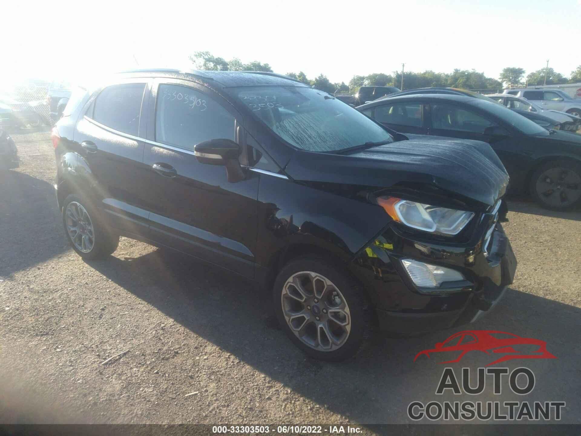 FORD ECOSPORT 2020 - MAJ6S3KL2LC331863