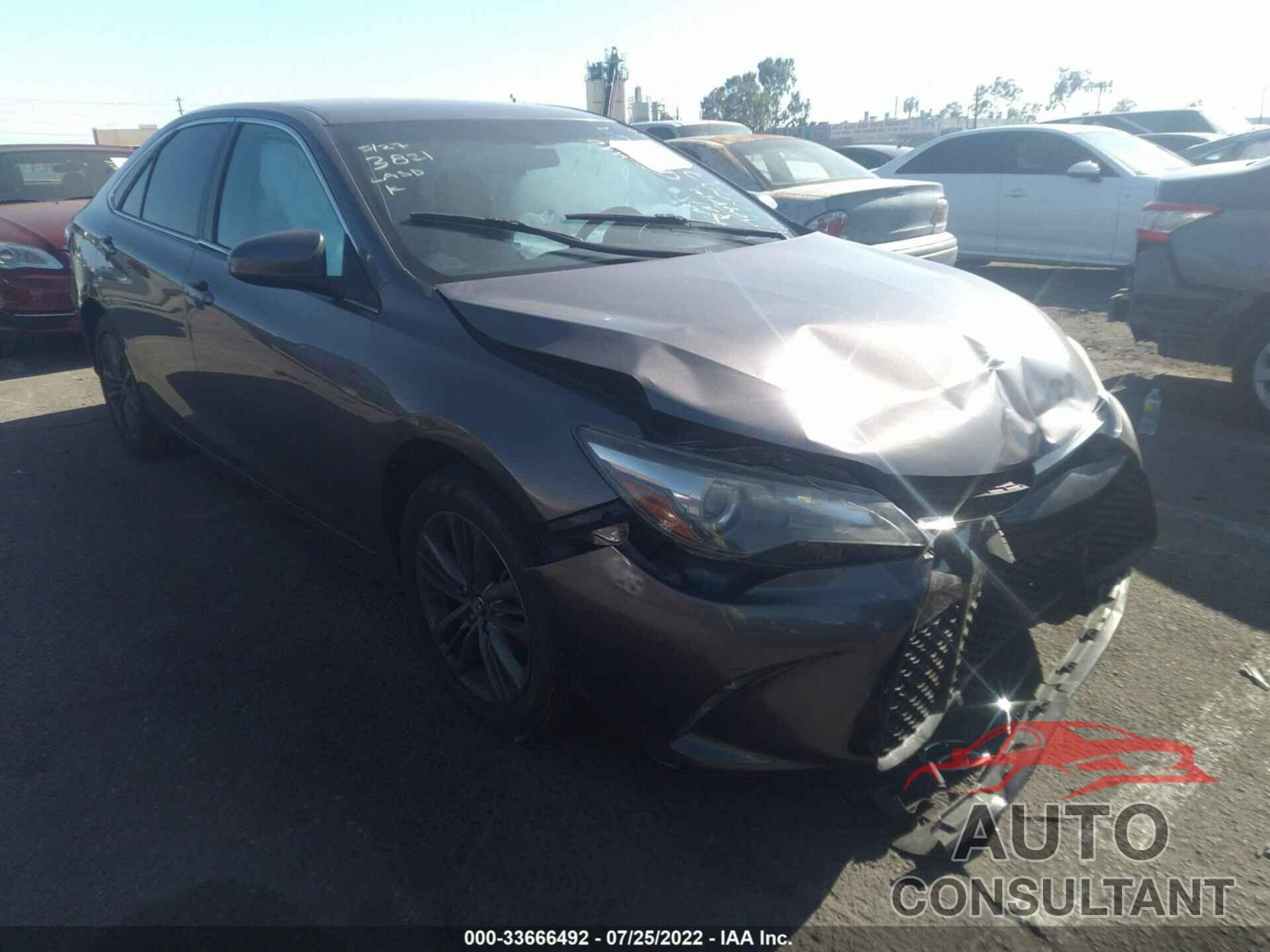 TOYOTA CAMRY 2016 - 4T1BF1FK8GU262997