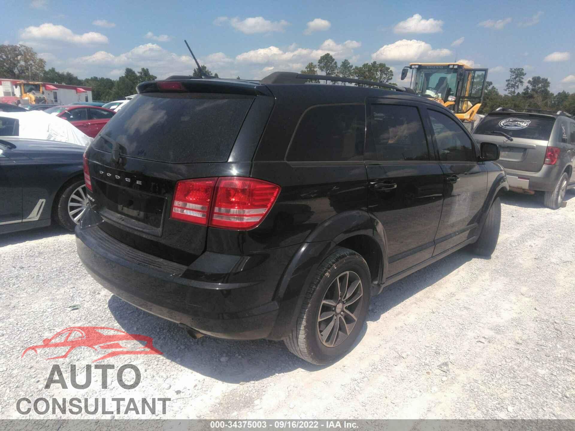 DODGE JOURNEY 2017 - 3C4PDCAB5HT573527
