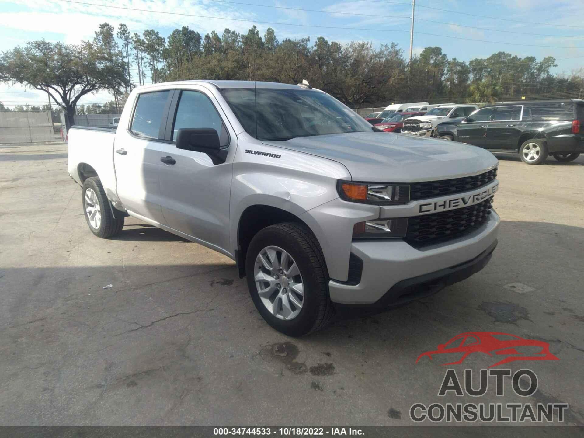 CHEVROLET SILVERADO 1500 2021 - 3GCPYBEK5MG209815