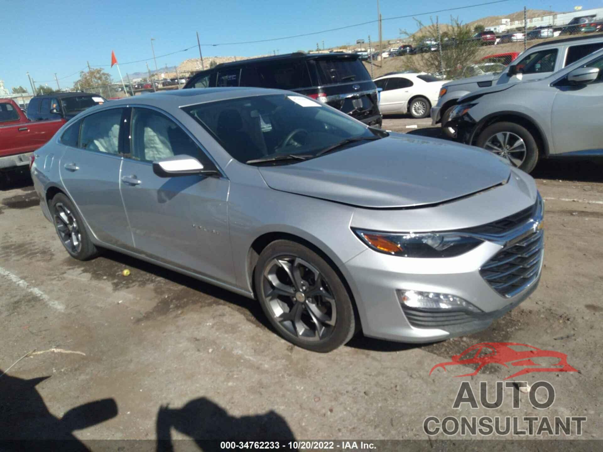 CHEVROLET MALIBU 2022 - 1G1ZD5ST6NF148344