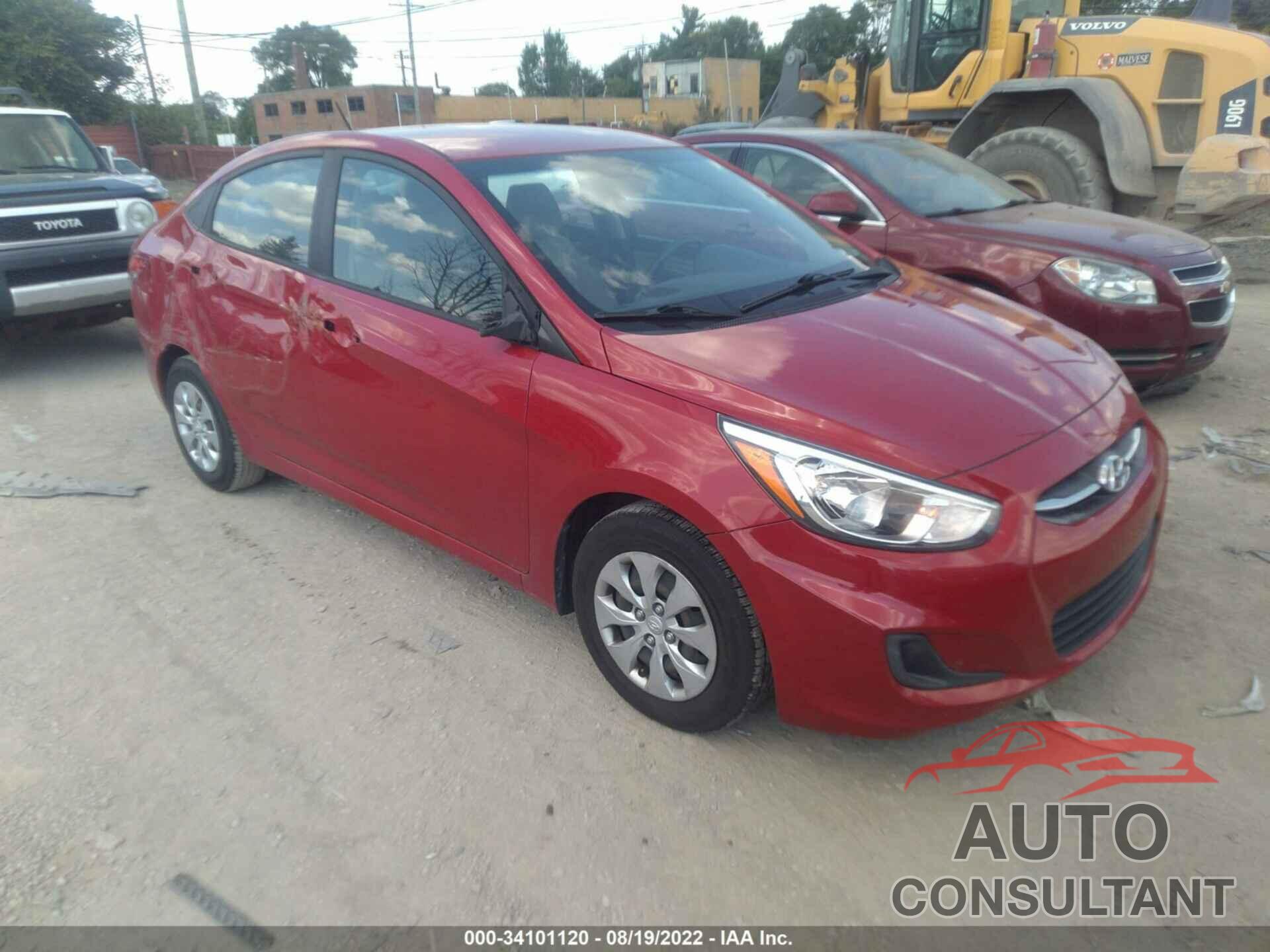 HYUNDAI ACCENT 2016 - KMHCT4AE0GU145771