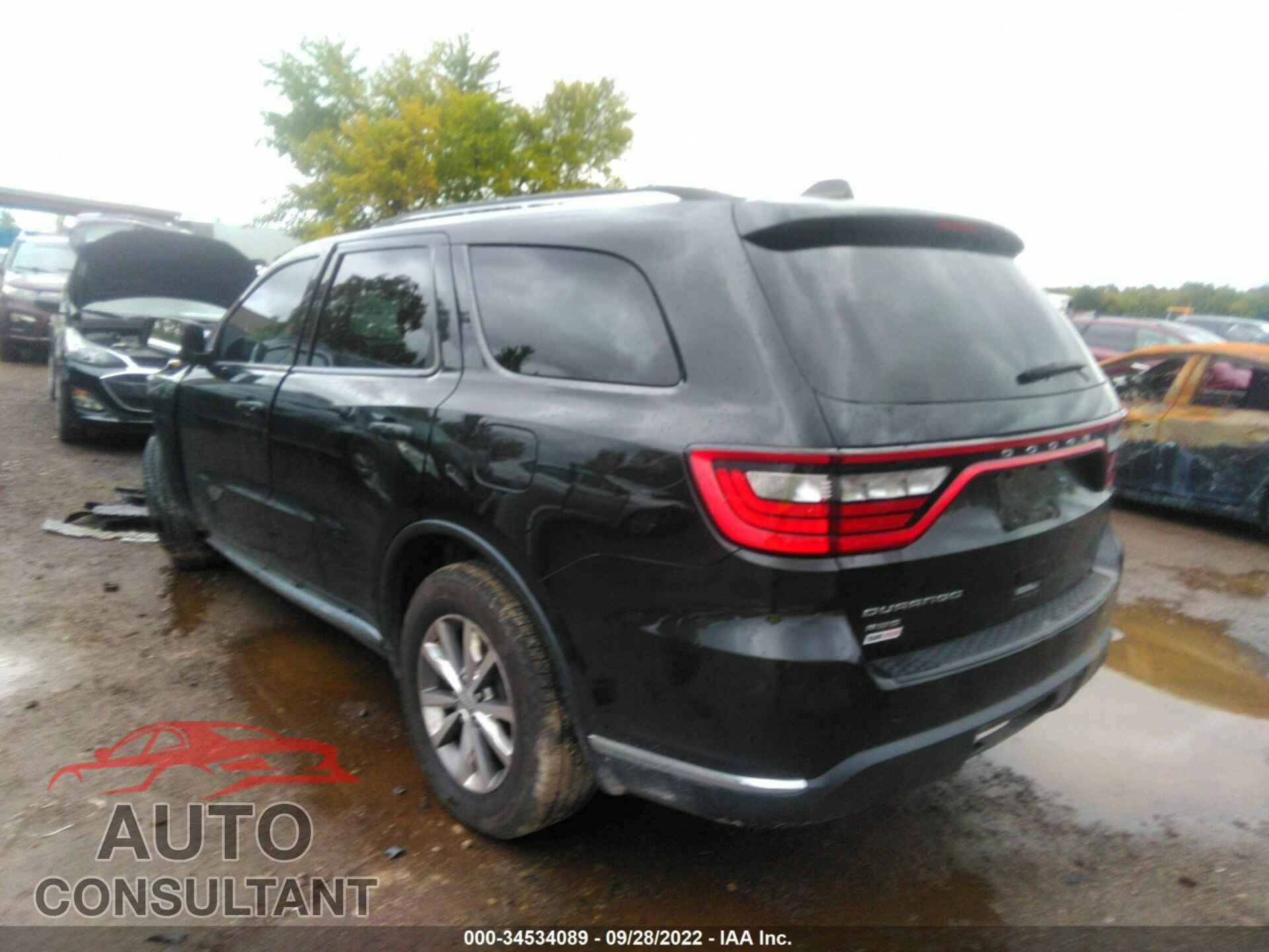 DODGE DURANGO 2016 - 1C4RDJAG7GC486022