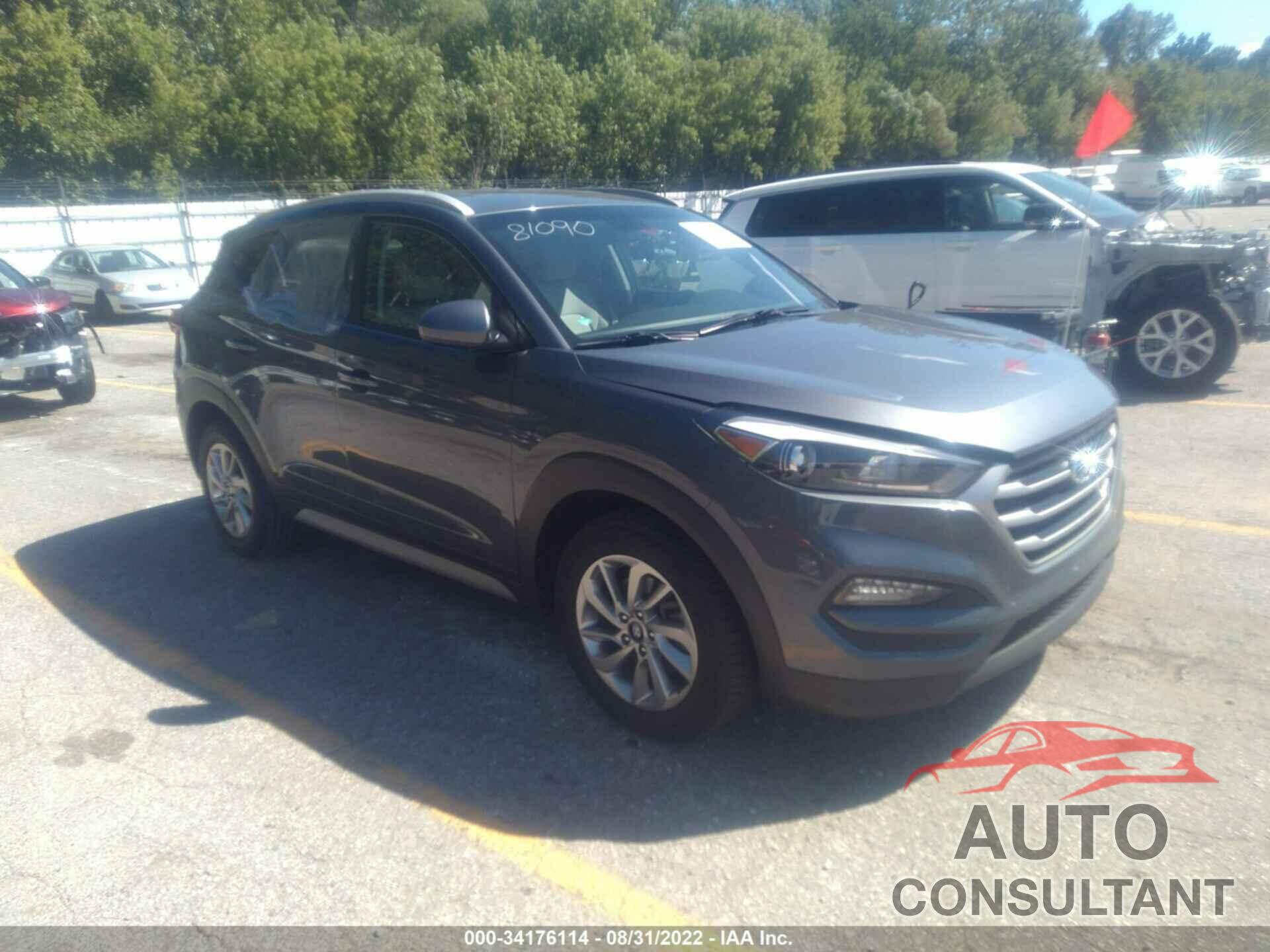 HYUNDAI TUCSON 2018 - KM8J3CA44JU681090