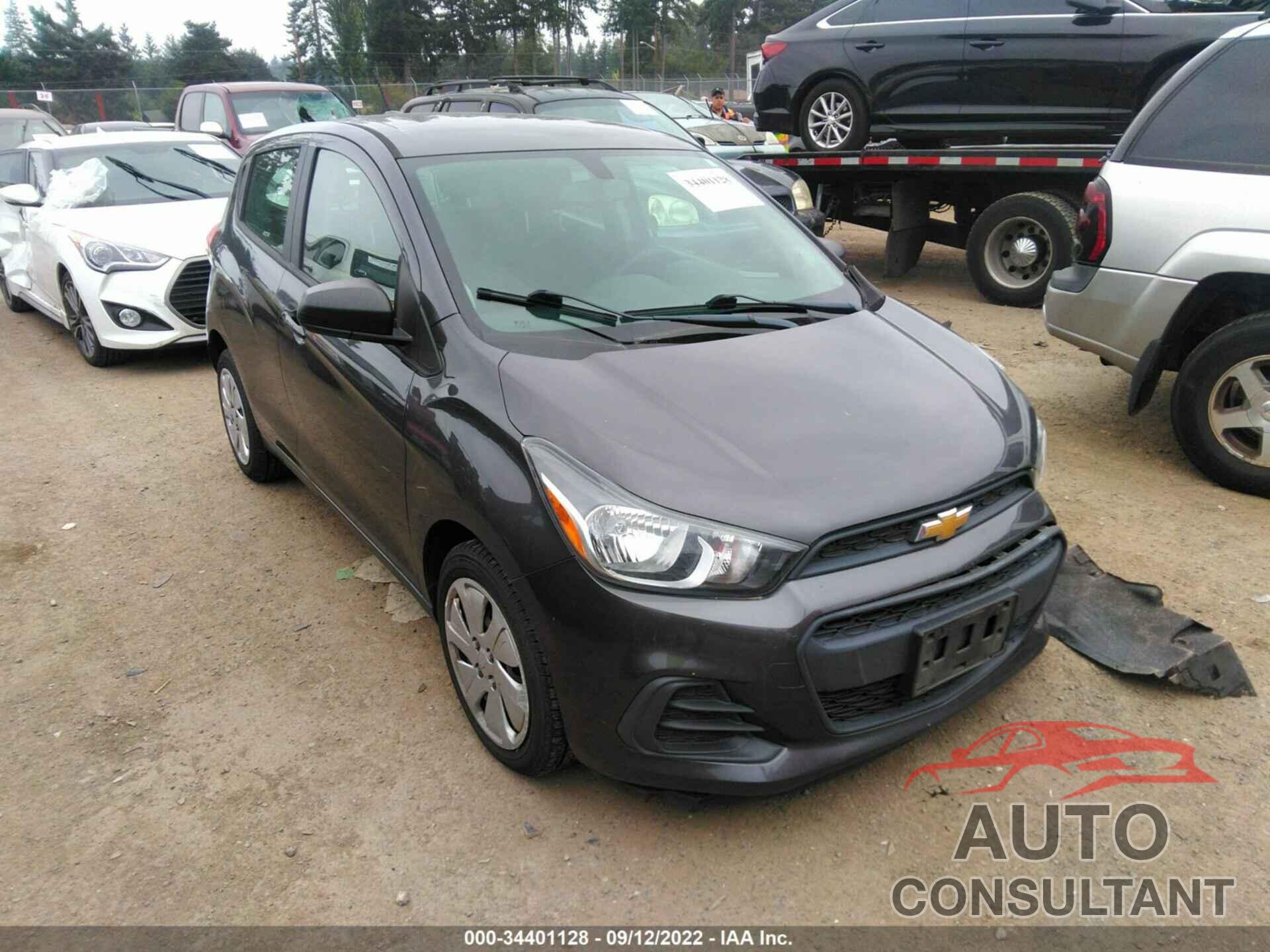 CHEVROLET SPARK 2016 - KL8CB6SA7GC569655