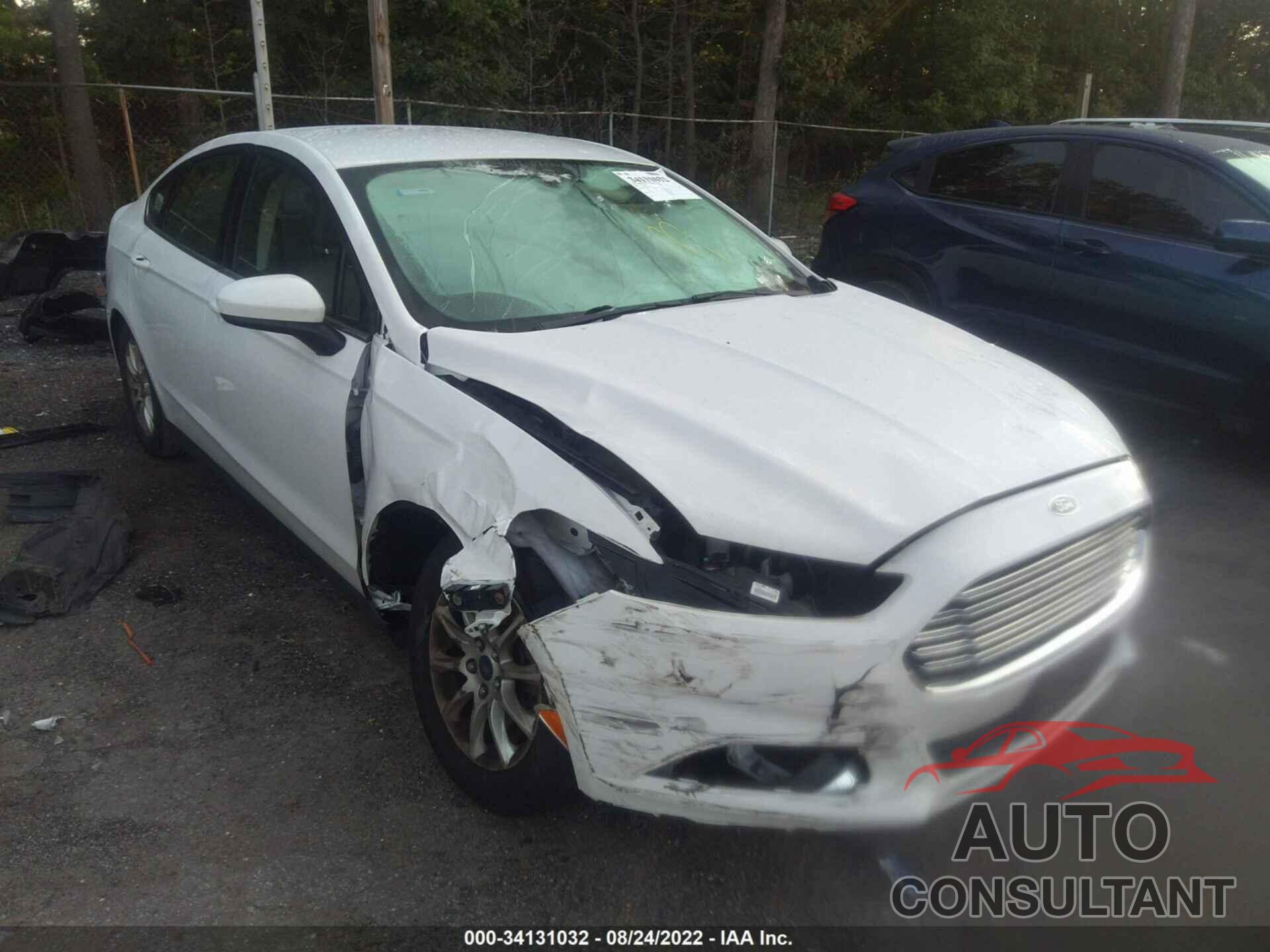 FORD FUSION 2016 - 1FA6P0G76G5123457