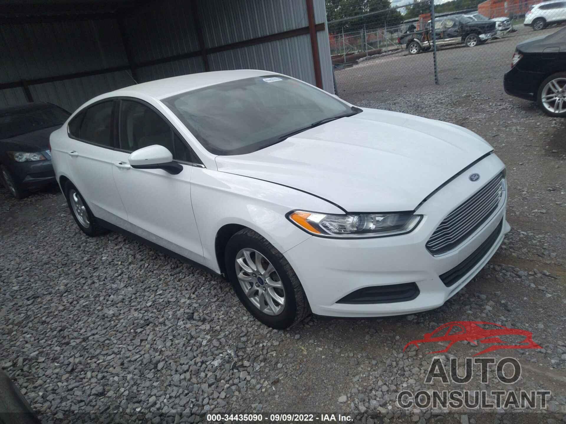 FORD FUSION 2016 - 1FA6P0G73G5105885