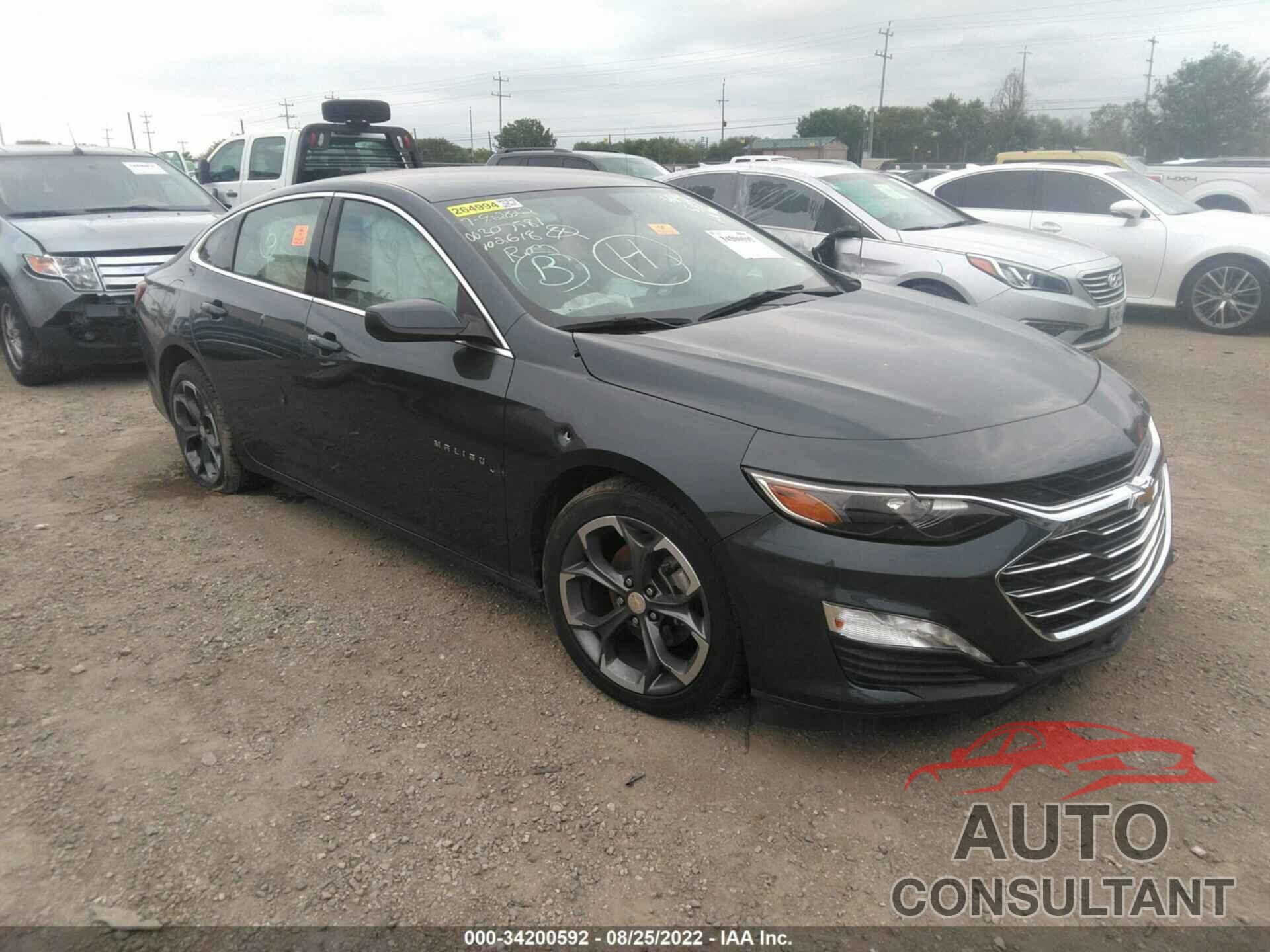 CHEVROLET MALIBU 2020 - 1G1ZD5ST0LF102618