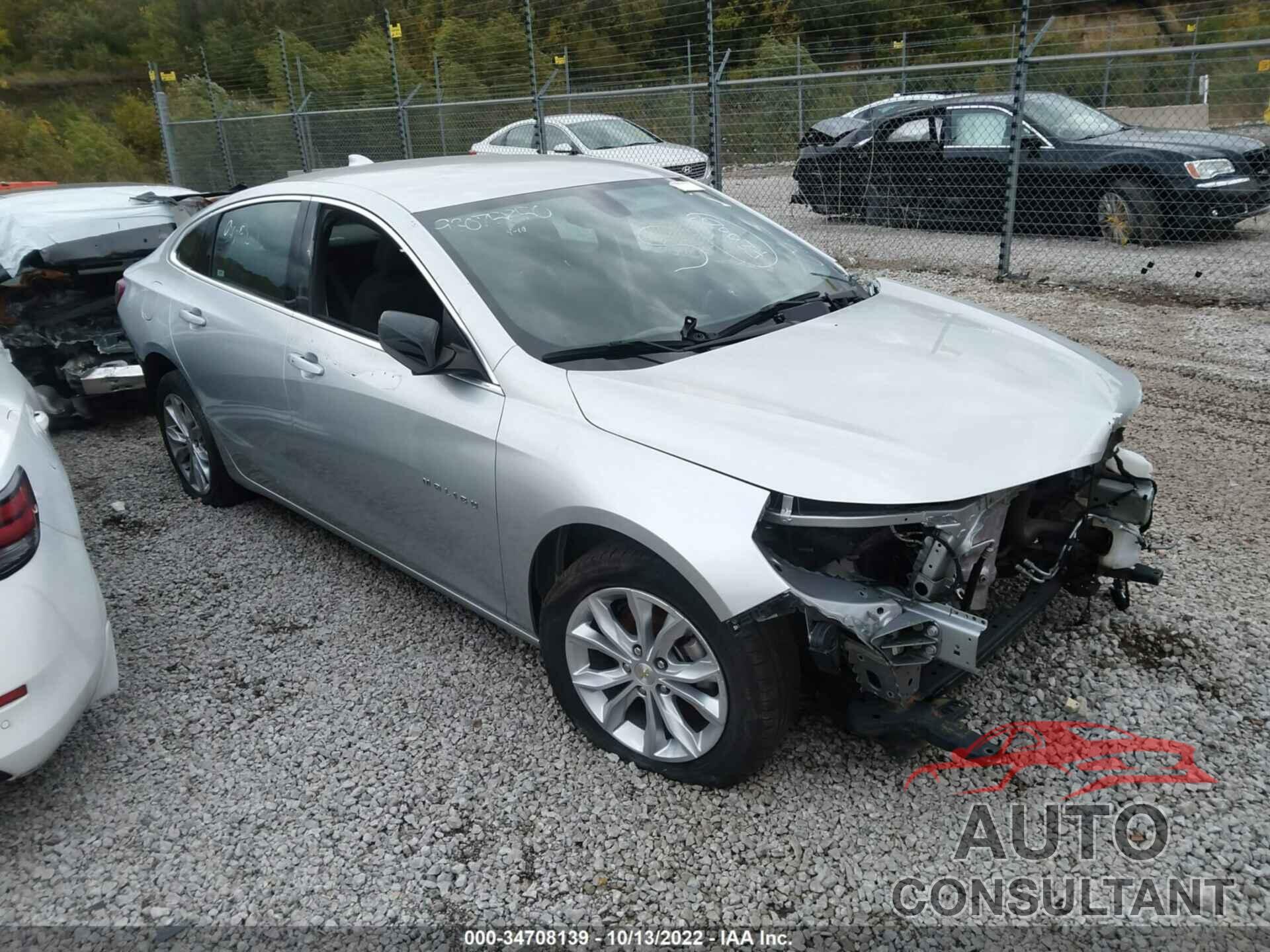 CHEVROLET MALIBU 2020 - 1G1ZD5STXLF009413