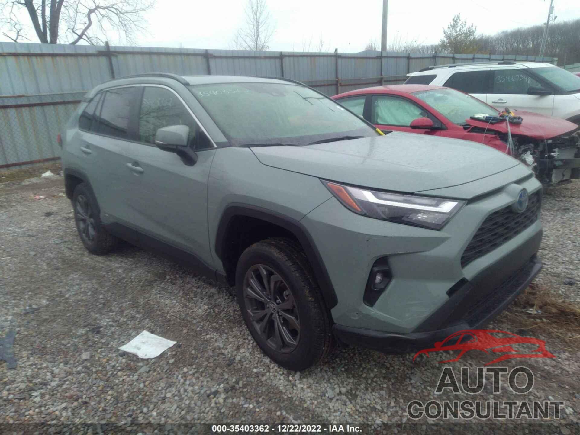TOYOTA RAV4 2022 - JTMB6RFV1ND076826