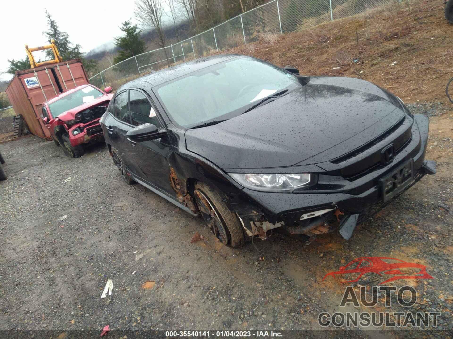HONDA CIVIC HATCHBACK 2018 - SHHFK7G44JU228610