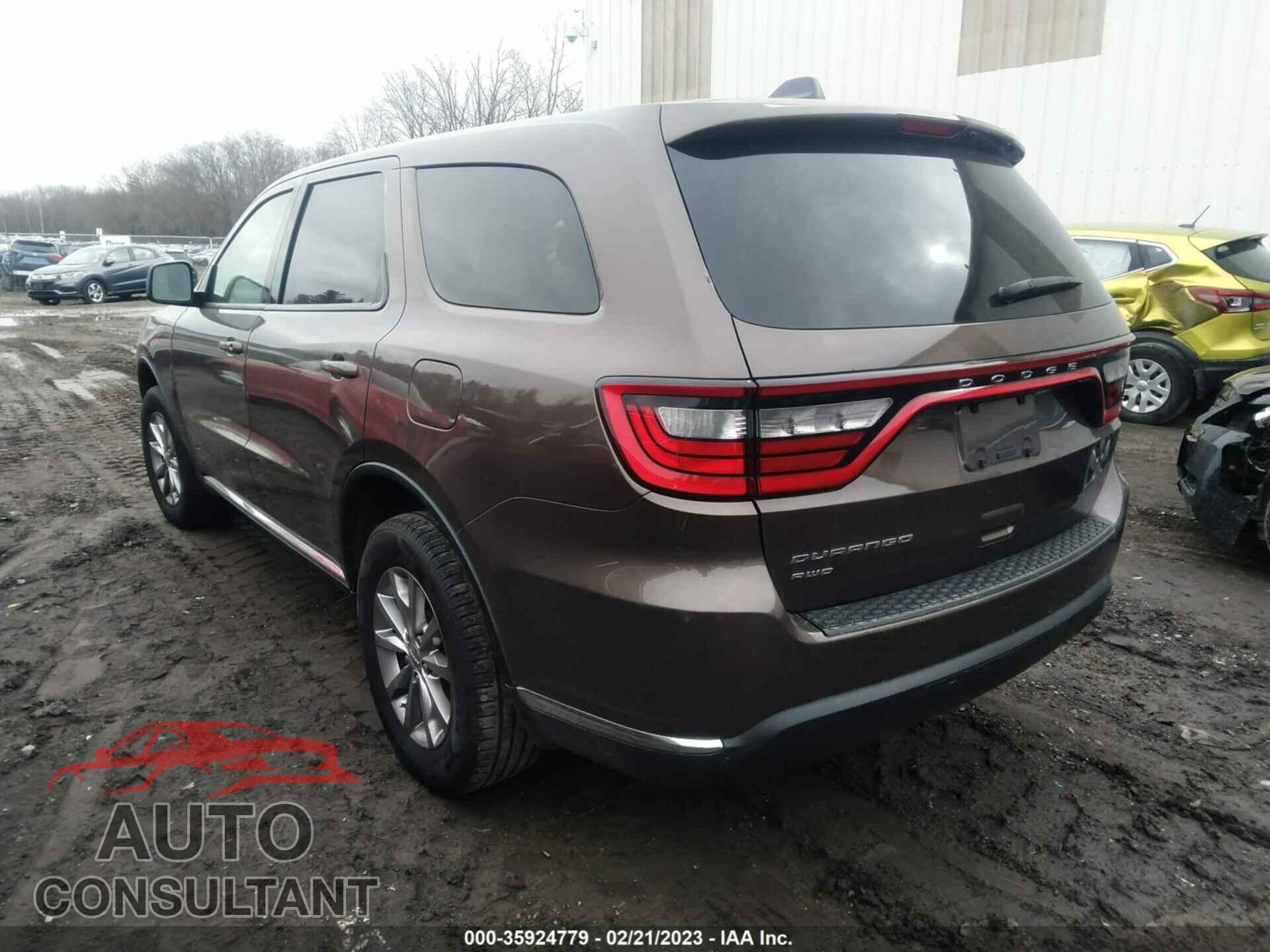 DODGE DURANGO 2017 - 1C4RDJAG5HC850701