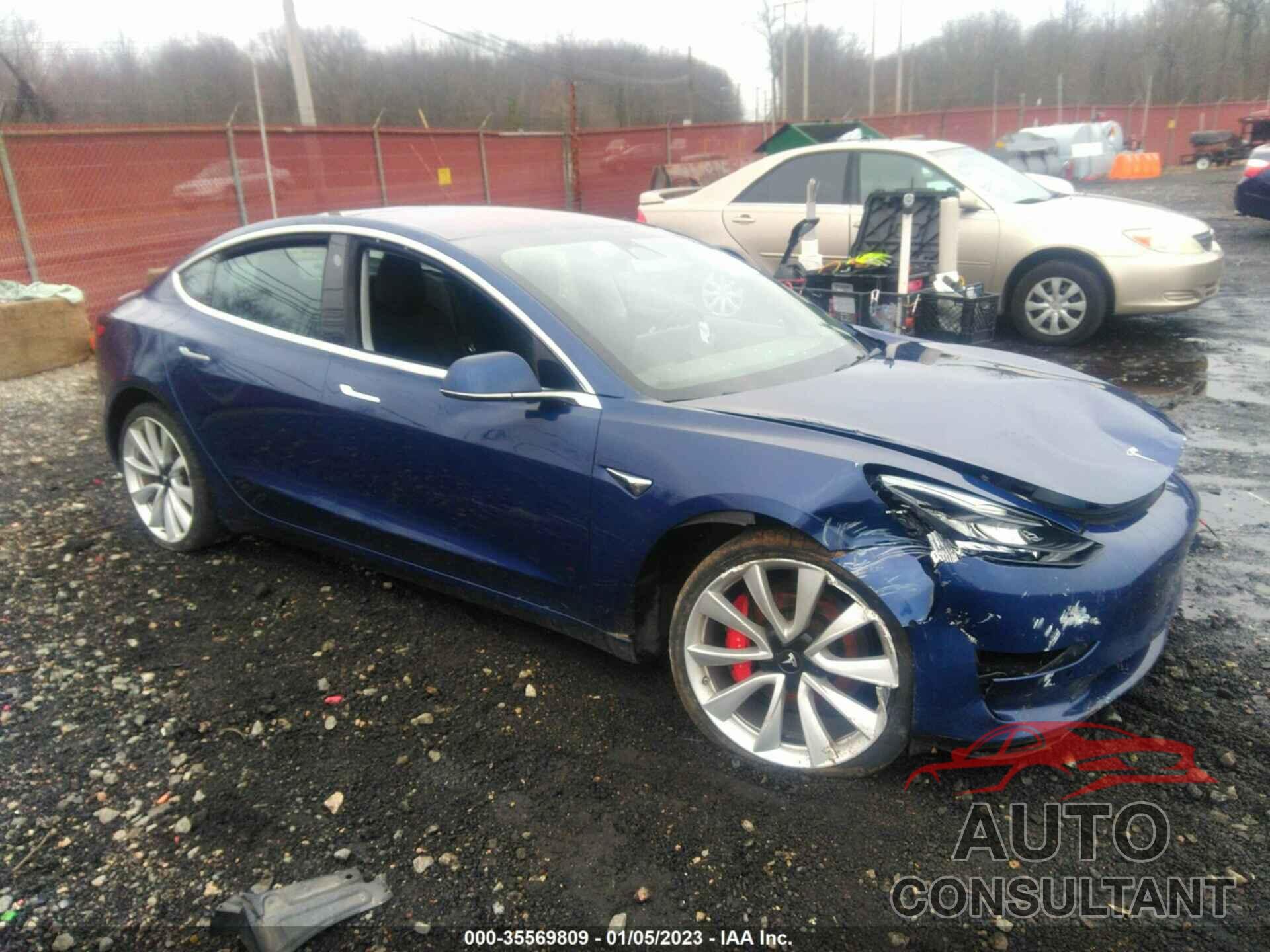 TESLA MODEL 3 2018 - 5YJ3E1EB6JF072208