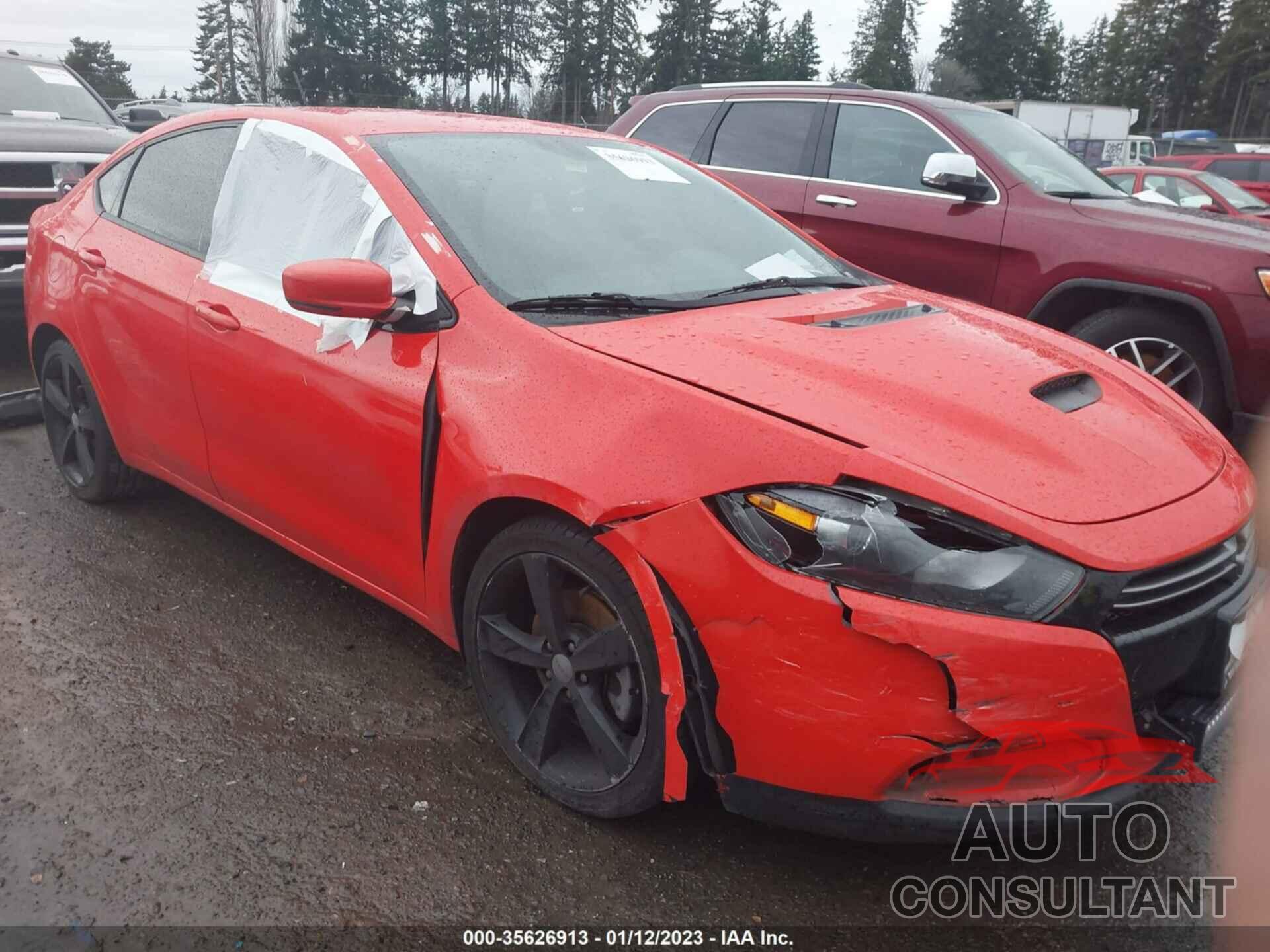 DODGE DART 2016 - 1C3CDFEB1GD732868