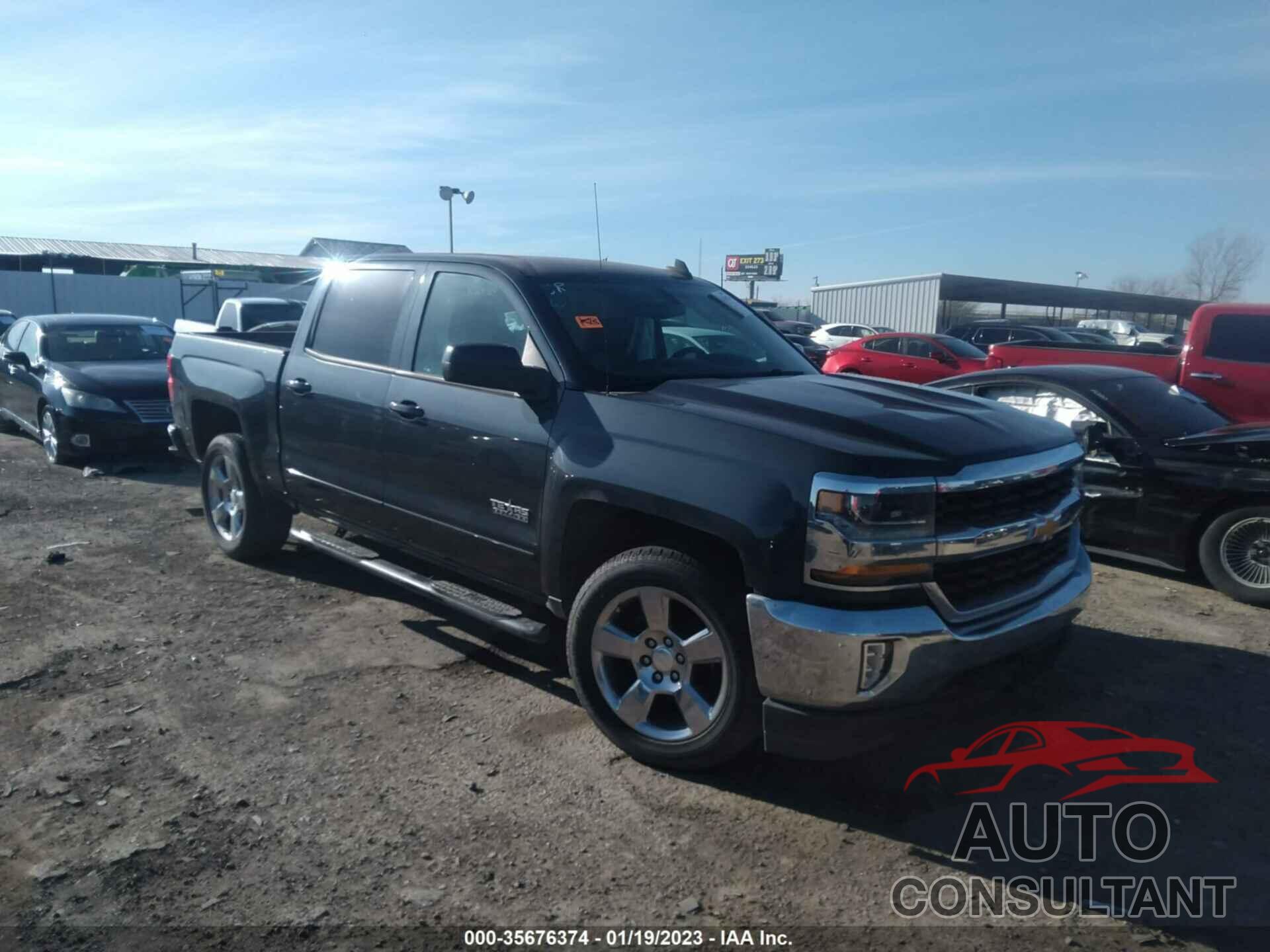 CHEVROLET SILVERADO 1500 2017 - 3GCPCREC3HG263135